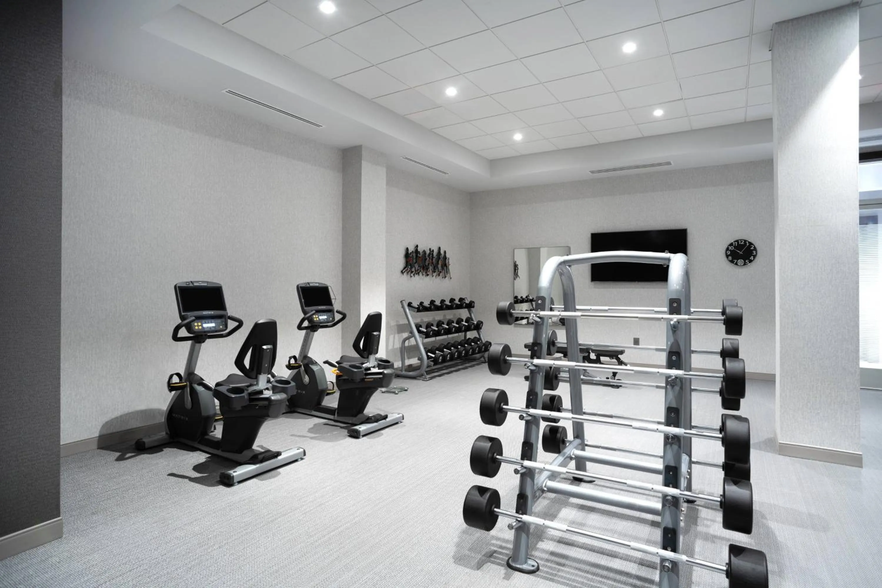 Fitness centre/facilities in Residence Inn by Marriott Weehawken