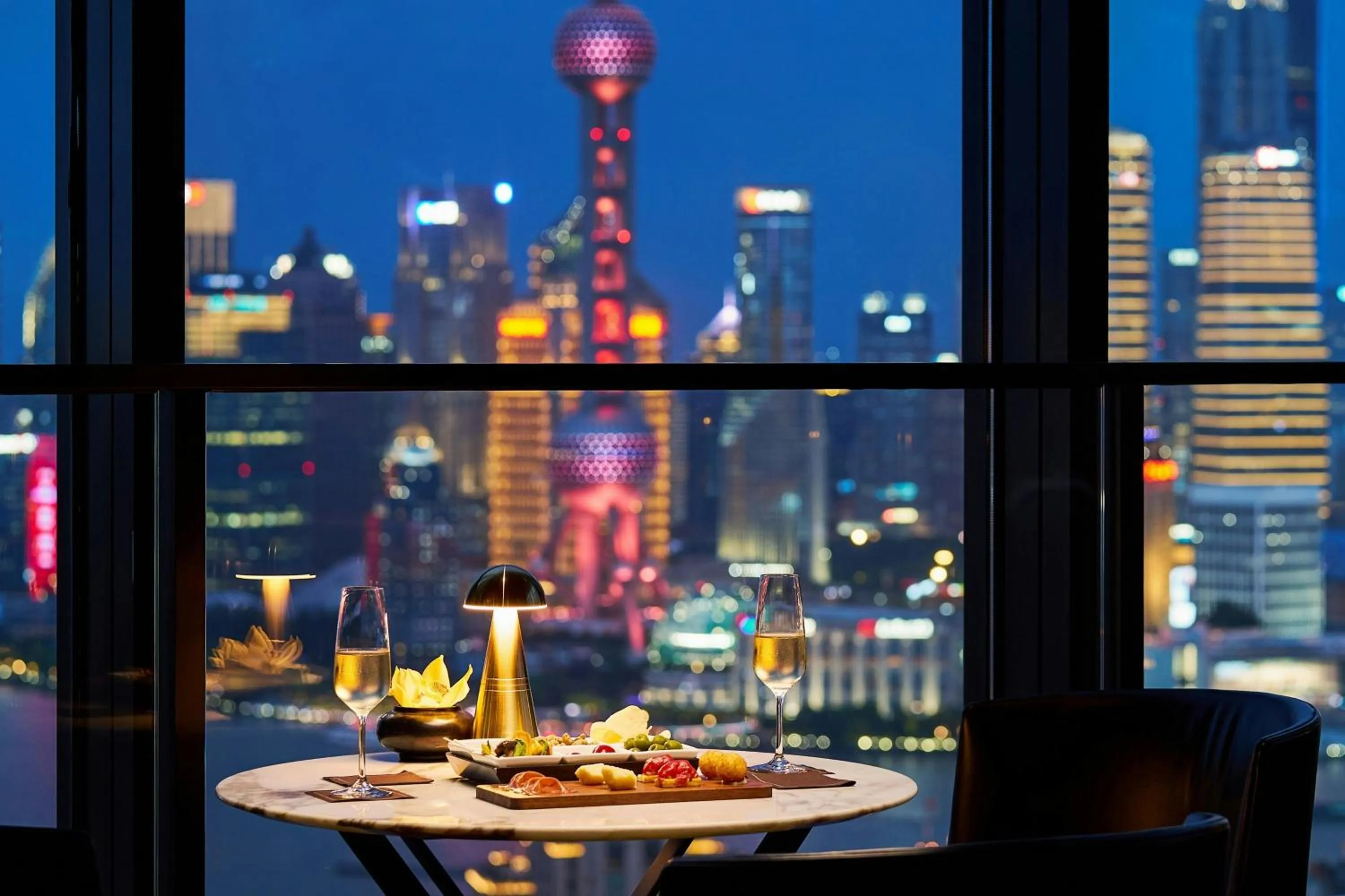 Lounge or bar in Bulgari Hotel Shanghai