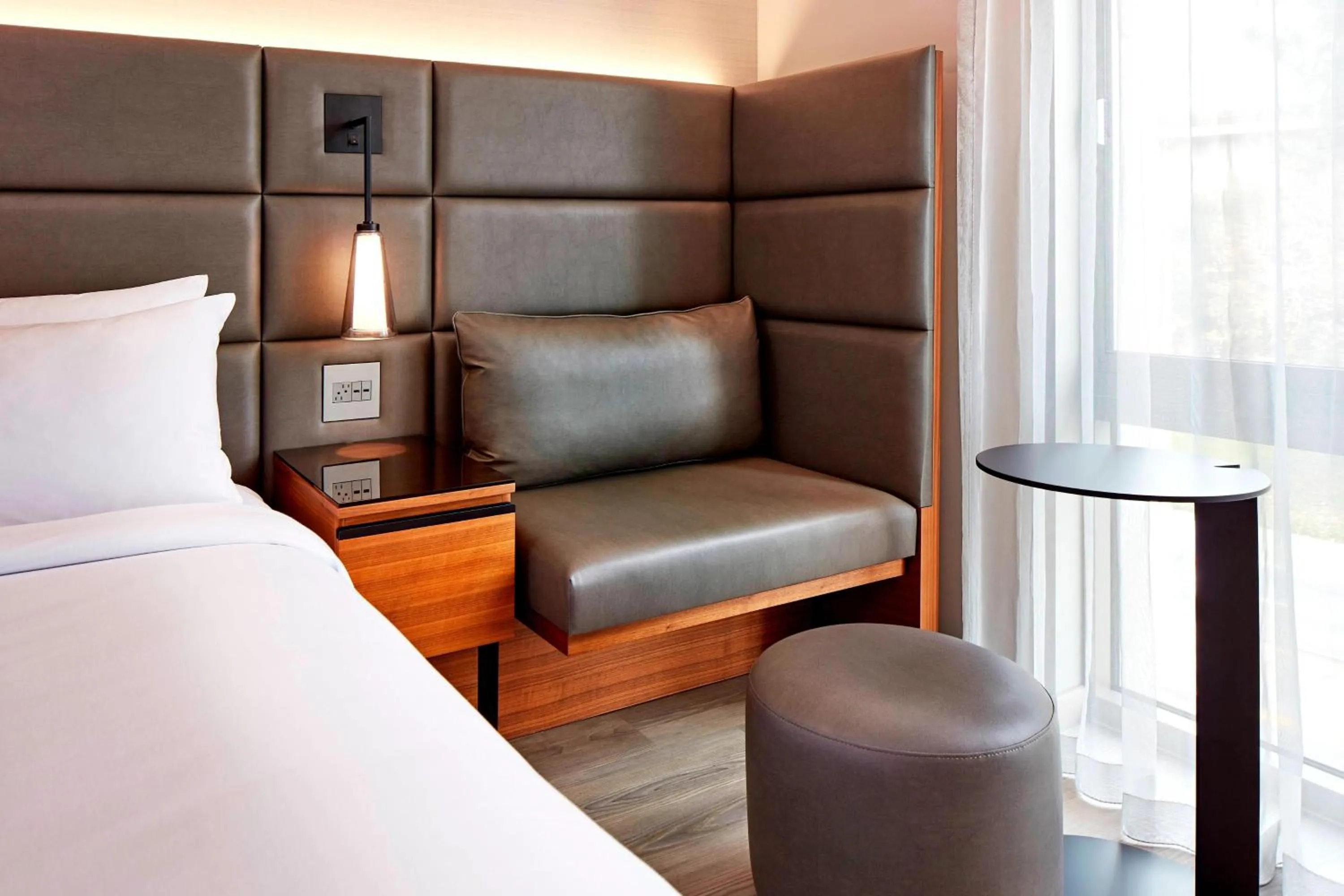 Photo of the whole room, Bed in AC Hotel by Marriott Sunnyvale Cupertino