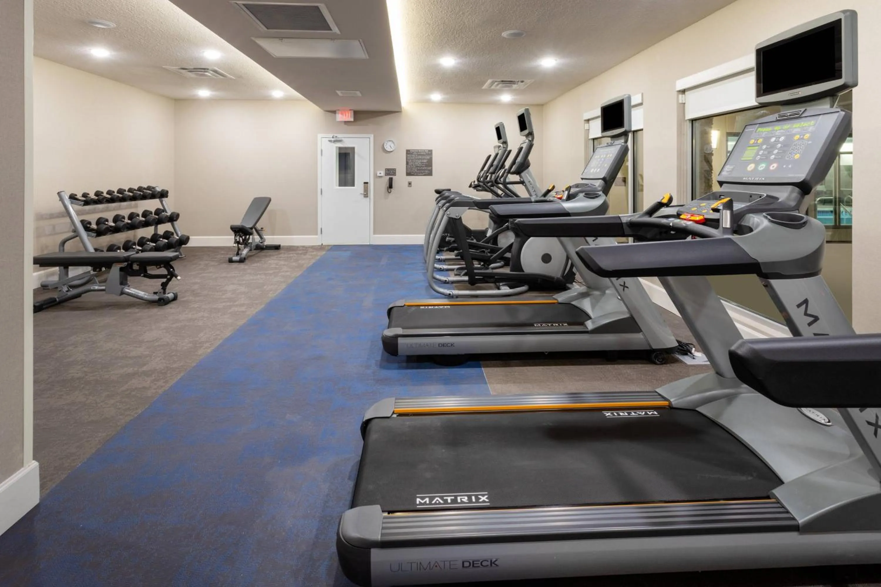 Fitness centre/facilities in Residence Inn by Marriott St. Cloud