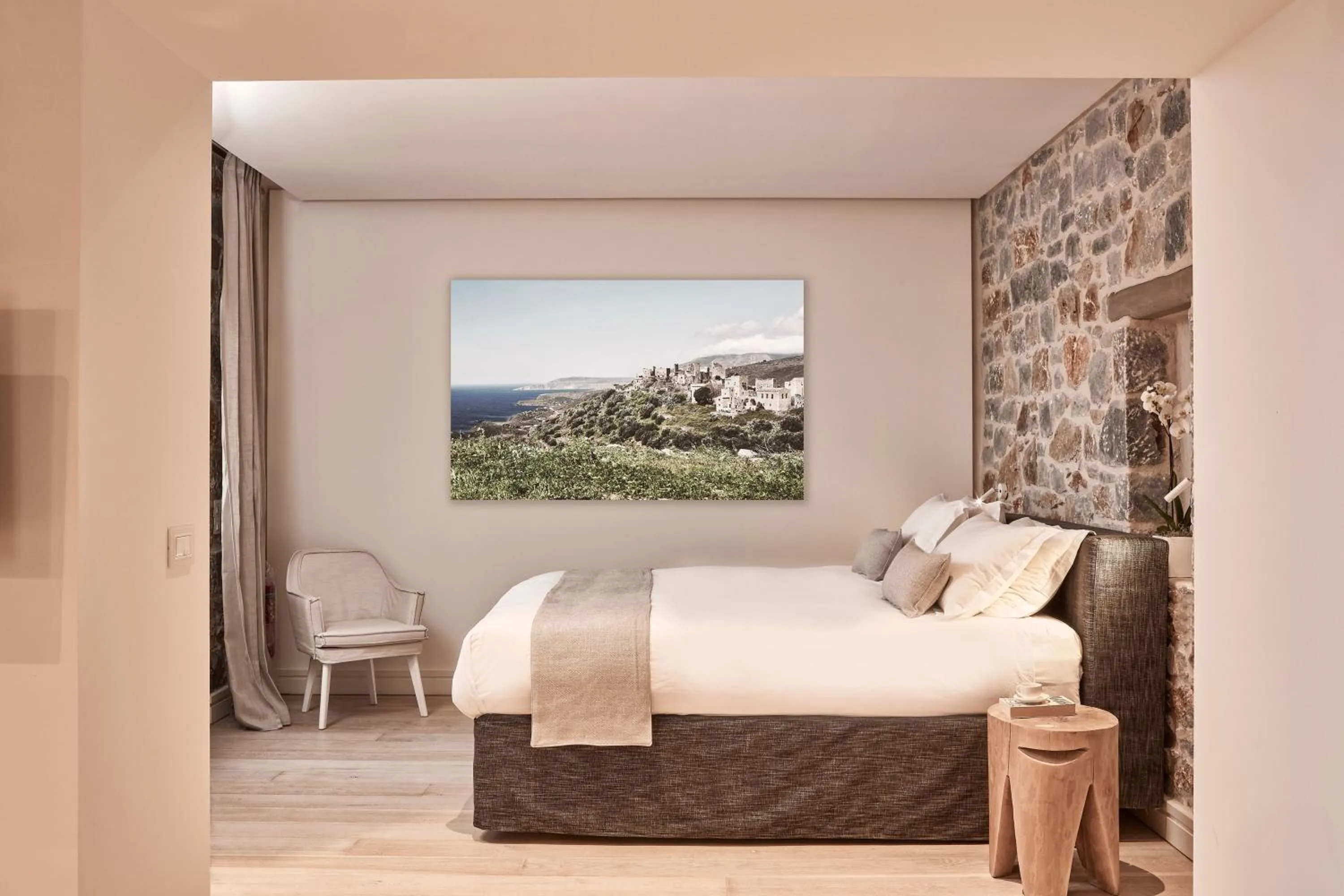 Bedroom, Bed in 100 Rizes Seaside Resort- Small Luxury Hotels of the World