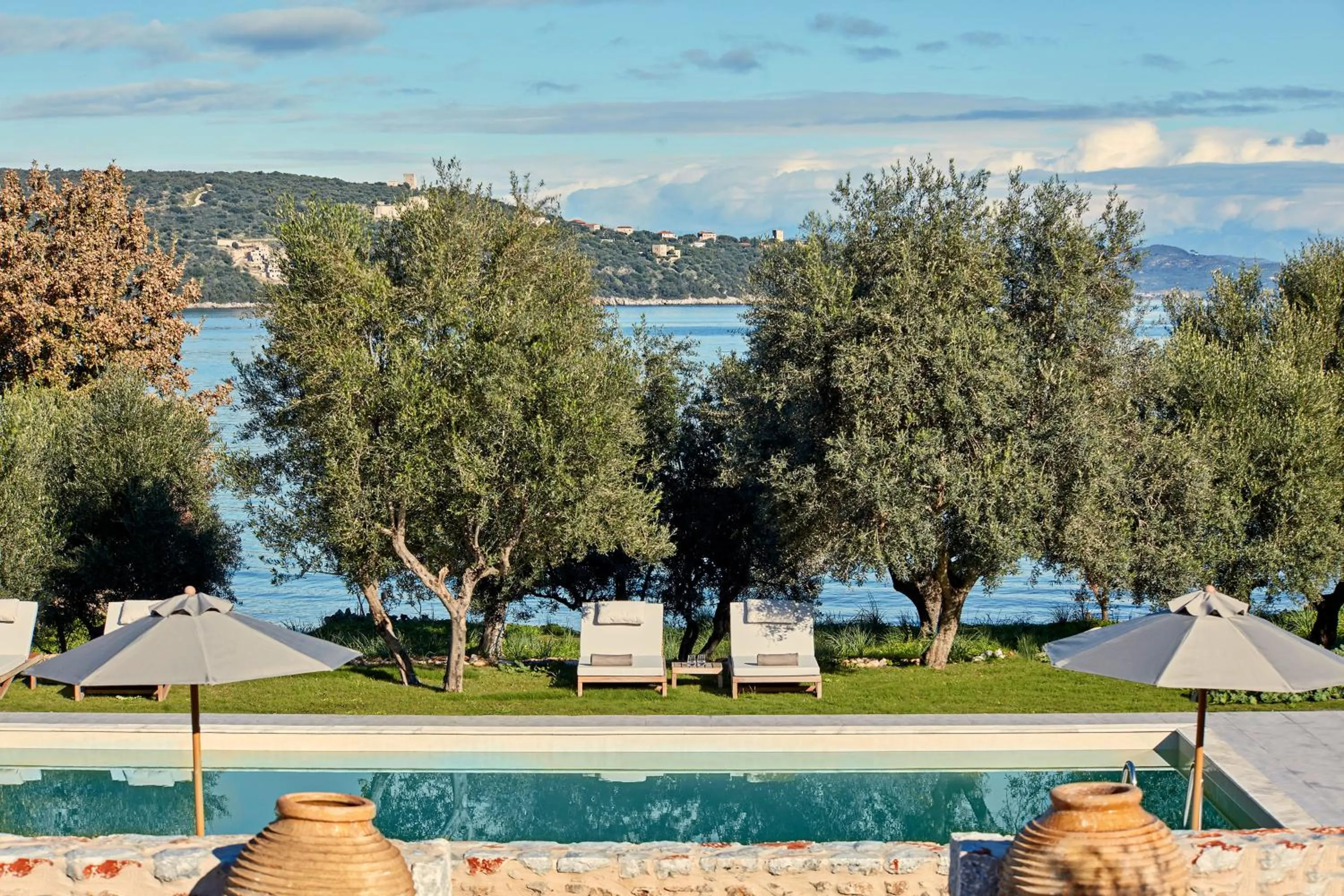 Swimming pool in 100 Rizes Seaside Resort- Small Luxury Hotels of the World