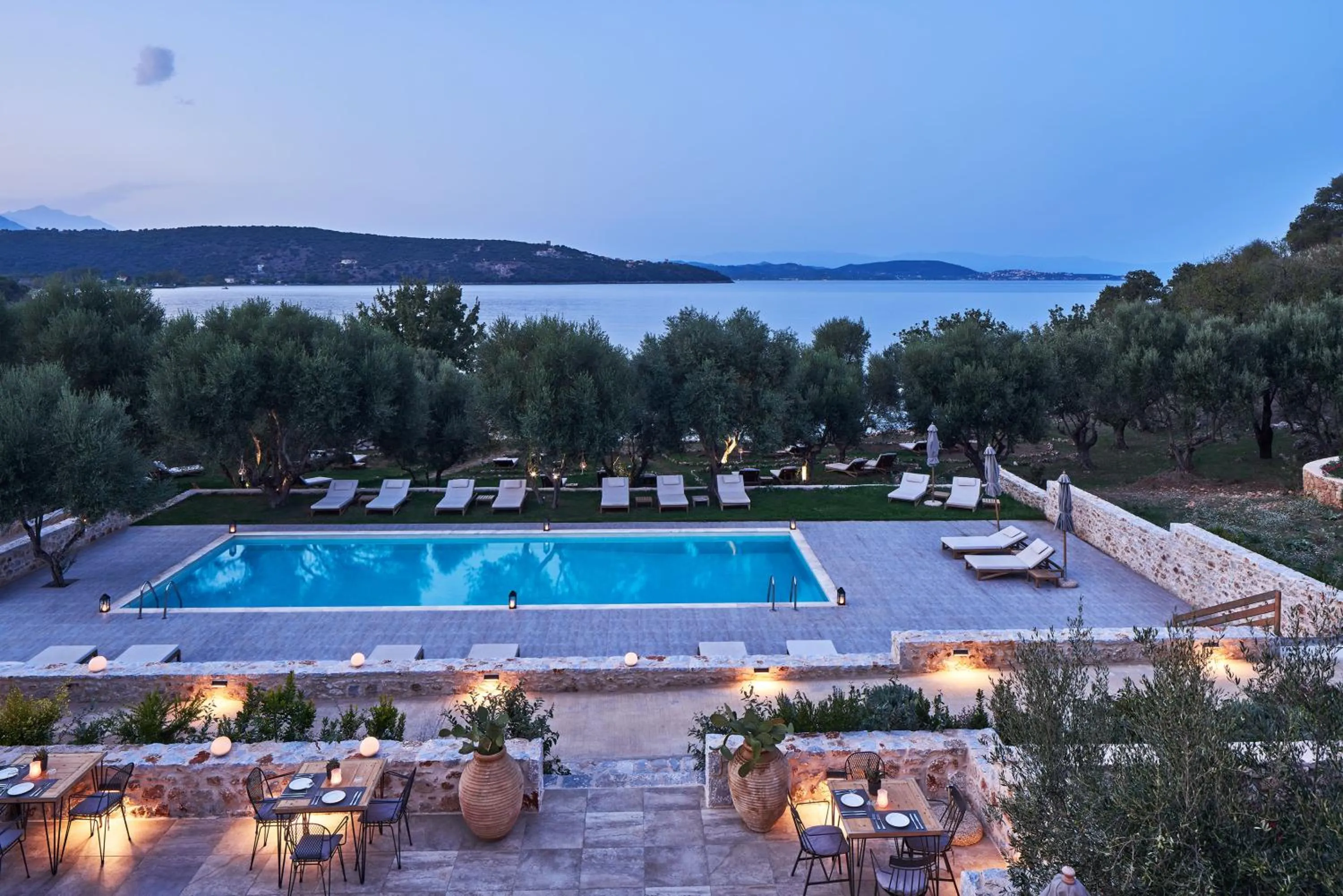 Pool view in 100 Rizes Seaside Resort- Small Luxury Hotels of the World