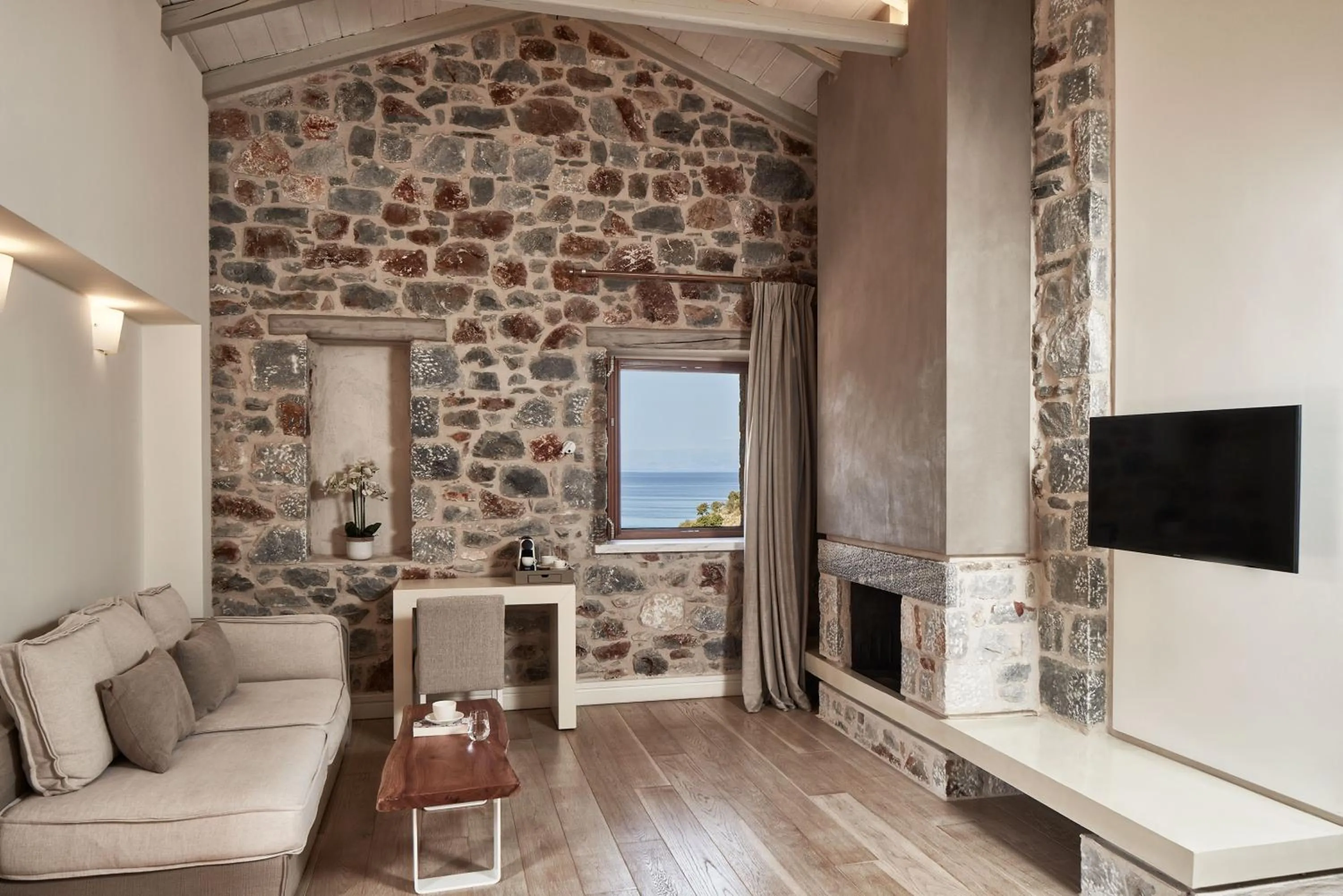 Bedroom in 100 Rizes Seaside Resort- Small Luxury Hotels of the World