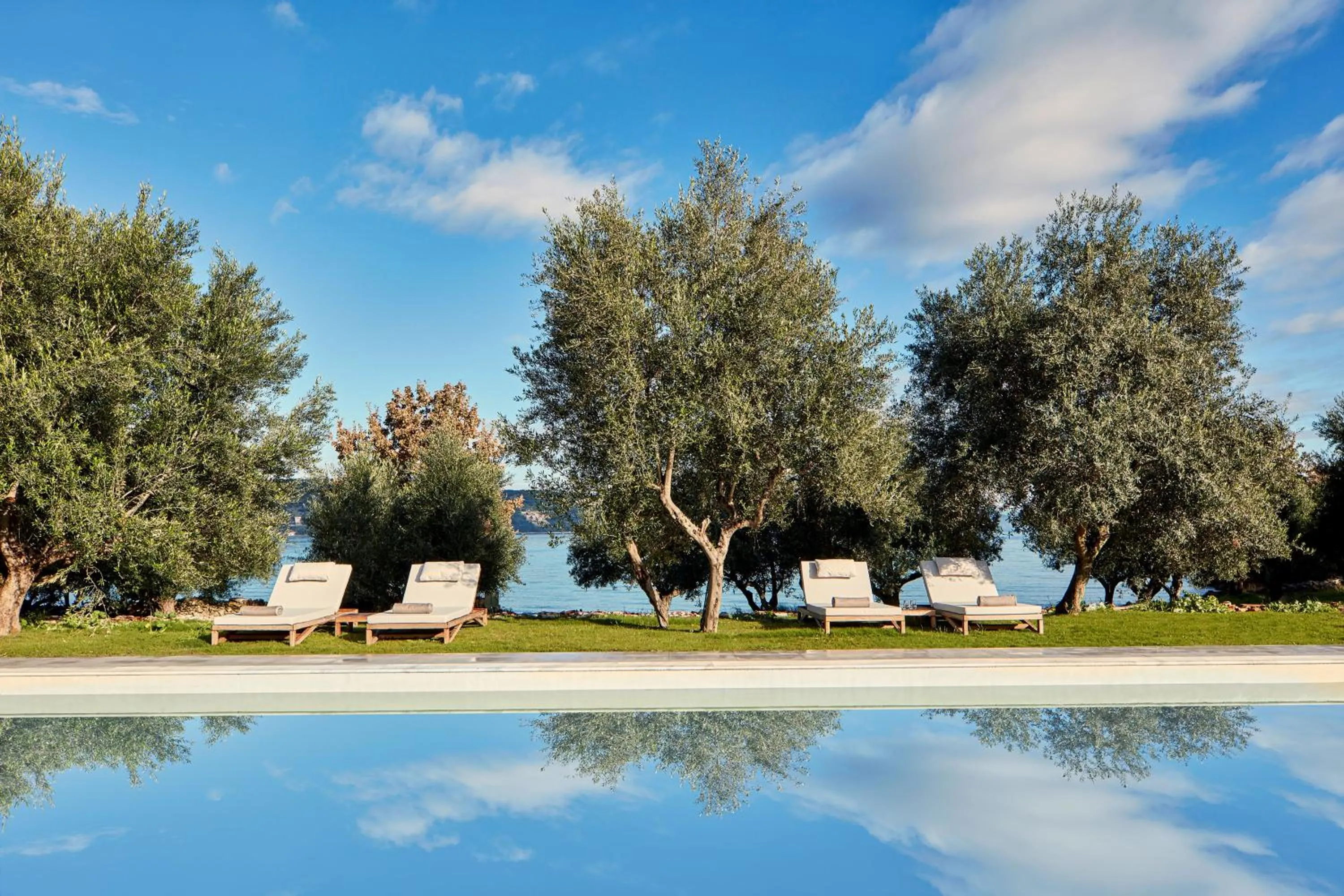 Swimming pool in 100 Rizes Seaside Resort- Small Luxury Hotels of the World