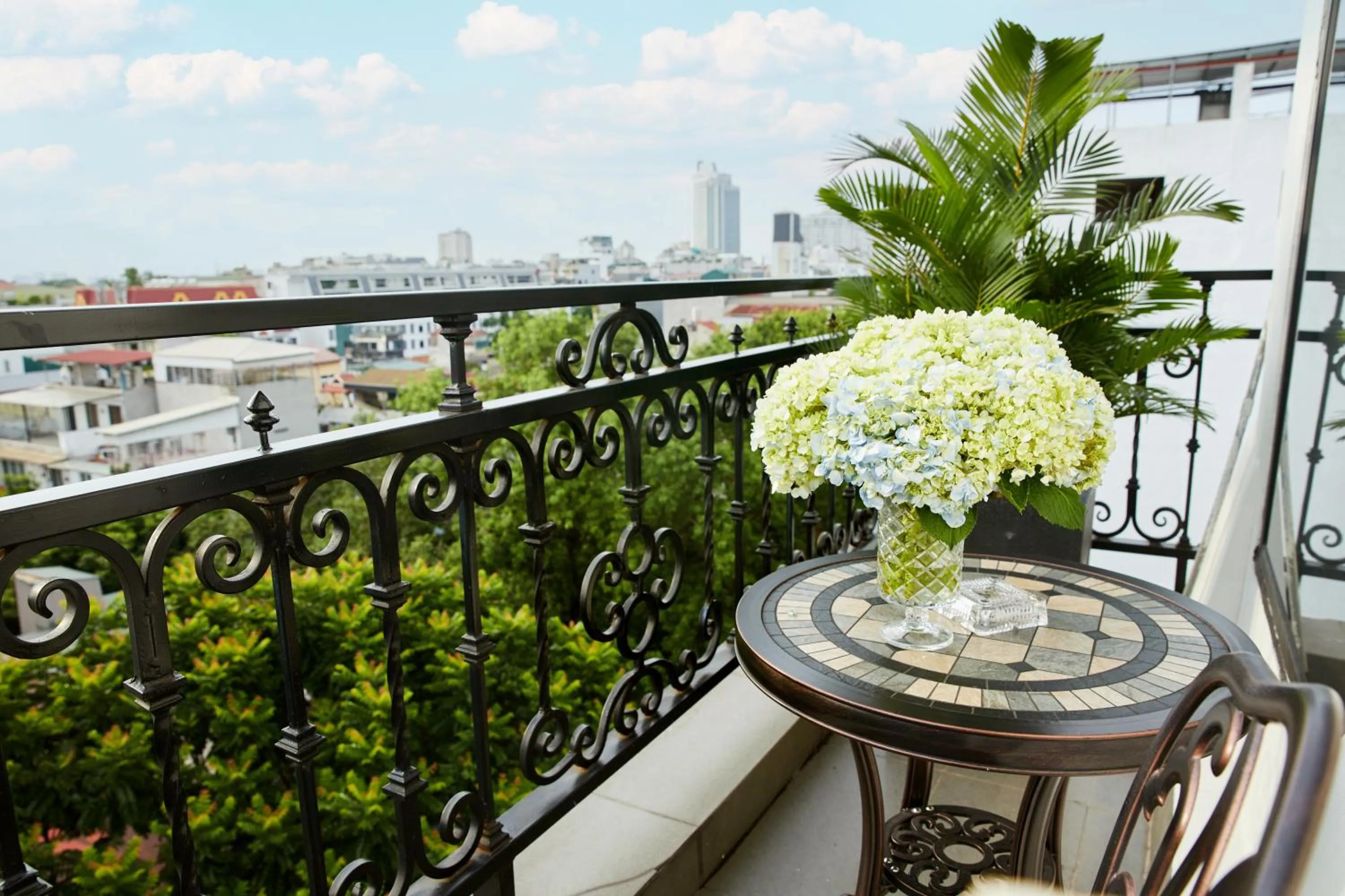 Balcony/Terrace in Hanoi L'Heritage Hotel & Gym - Spa