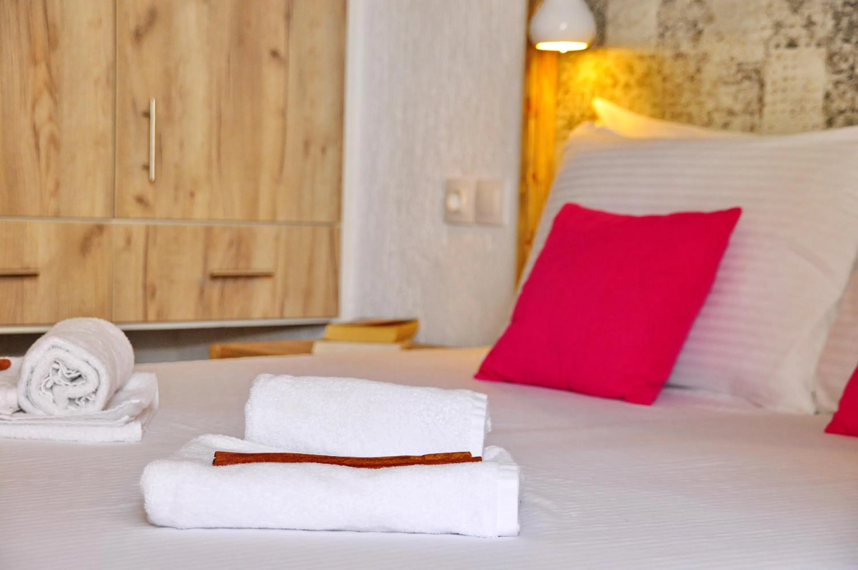 Decorative detail, Bed in Cleopatra Apartments