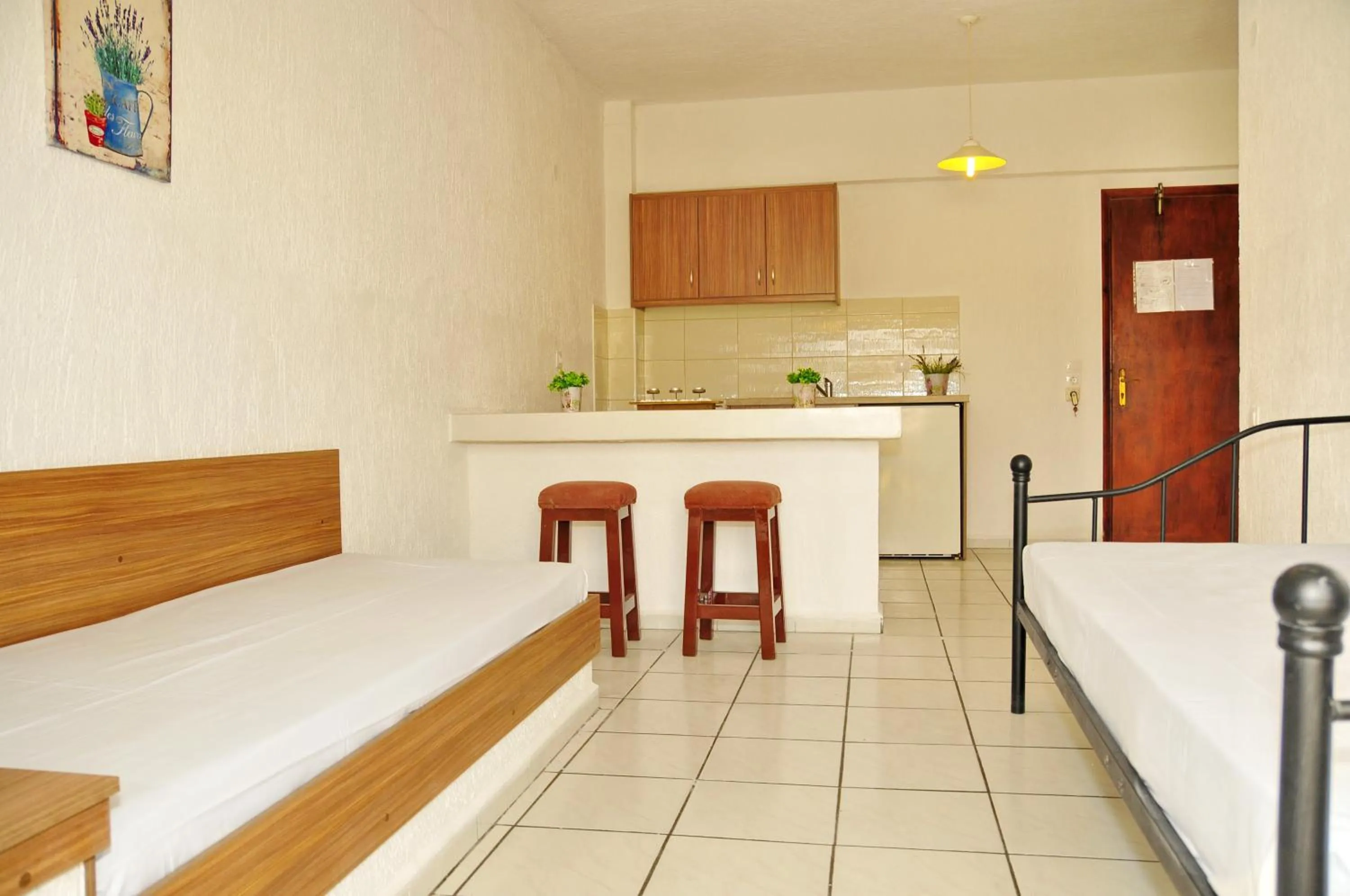 Living room in Cleopatra Apartments