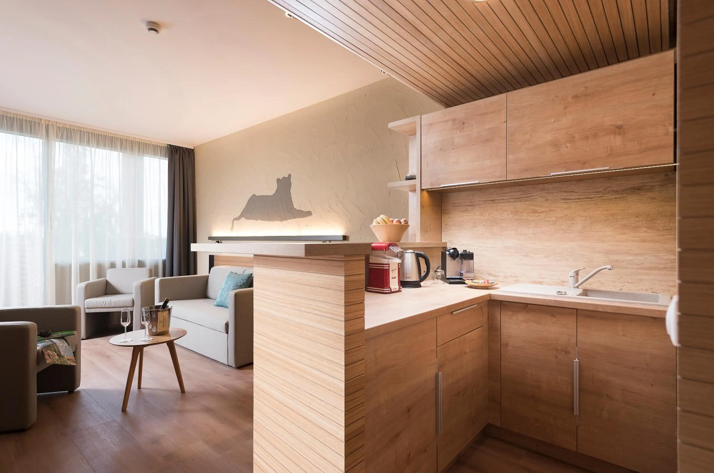 Coffee/tea facilities in Pangea Hotel