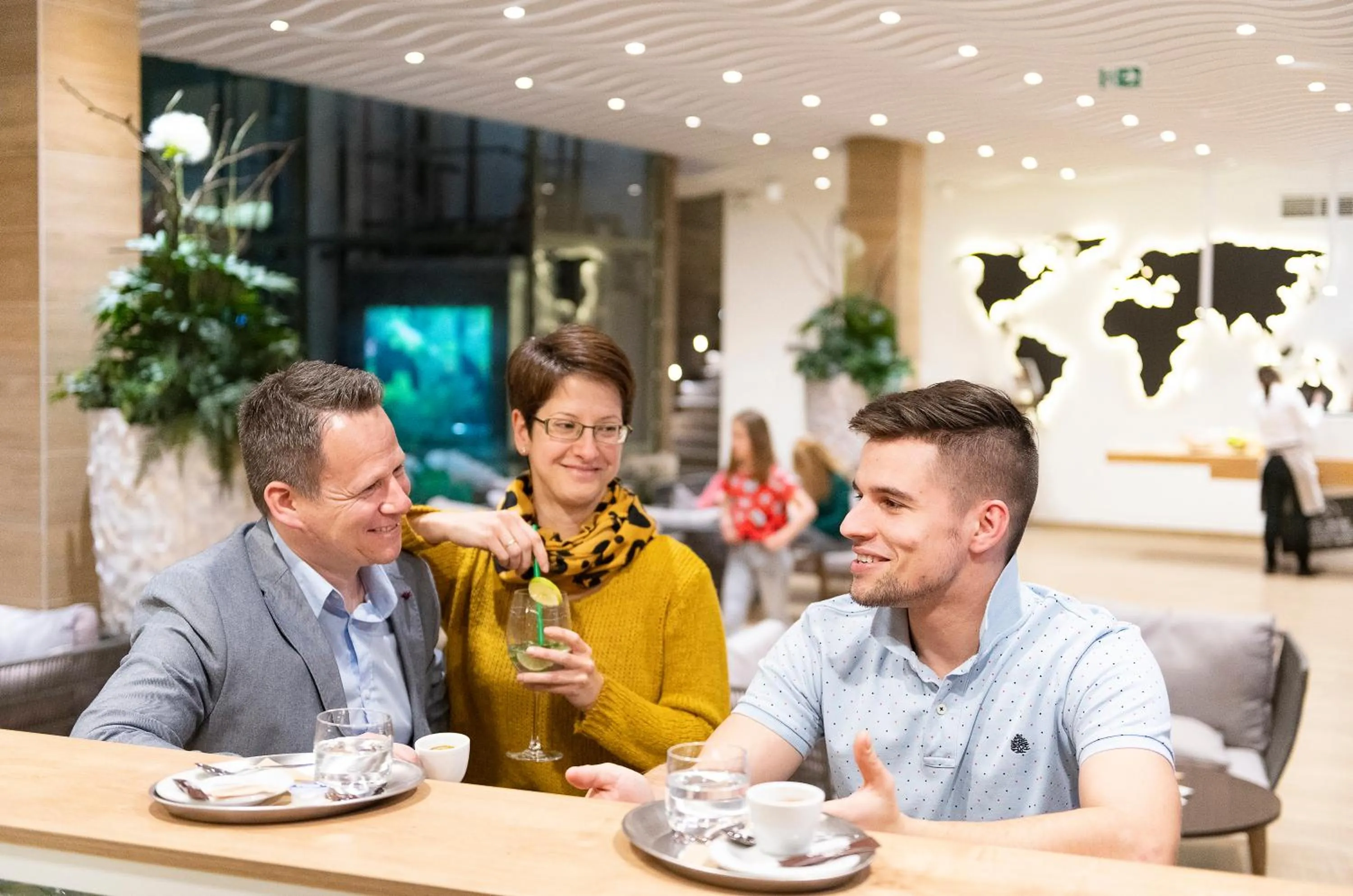 Lounge or bar in Pangea Hotel