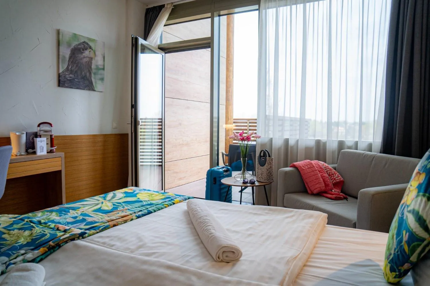 Photo of the whole room, Bed in Pangea Hotel