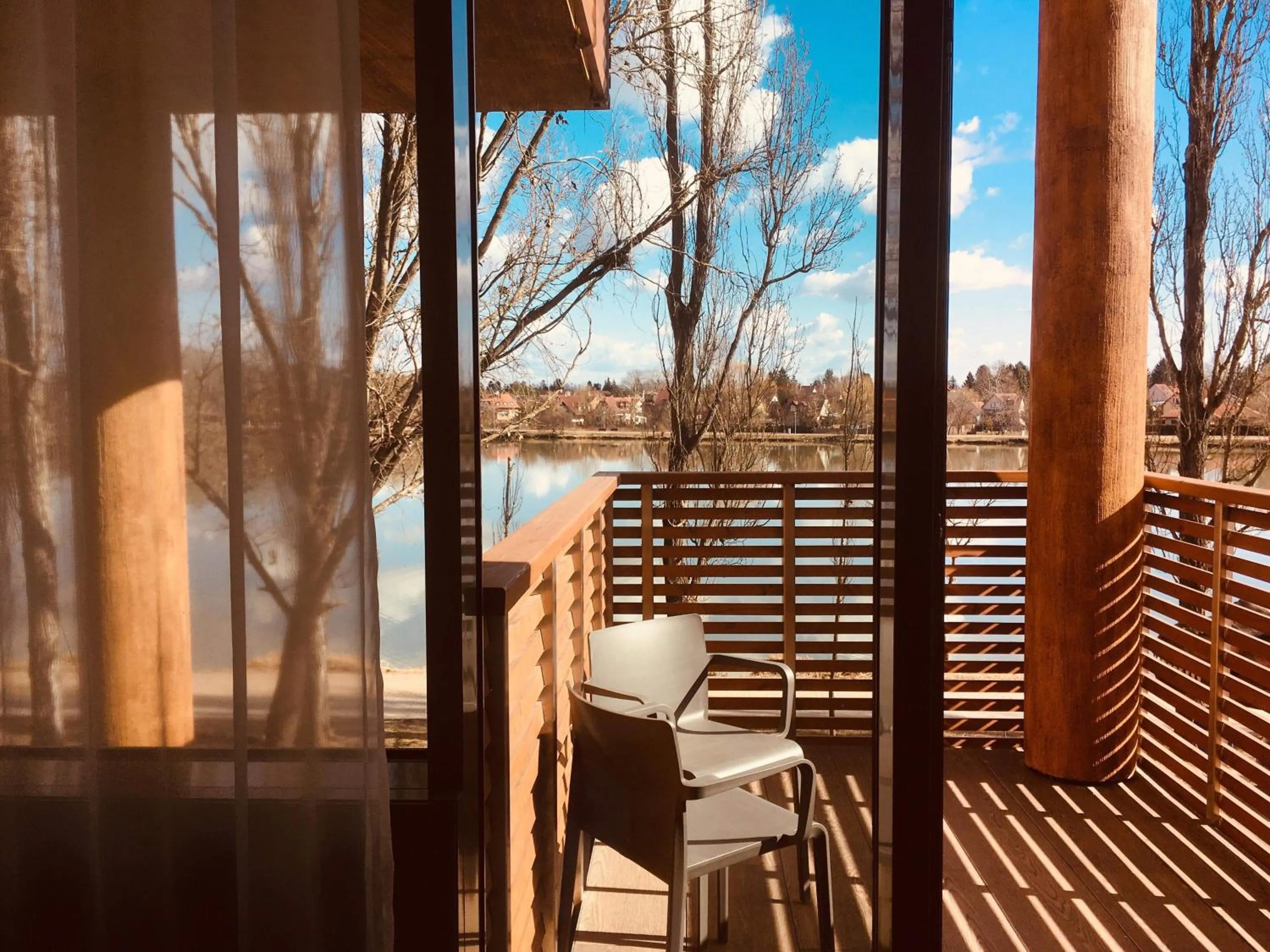 Lake view in Pangea Hotel