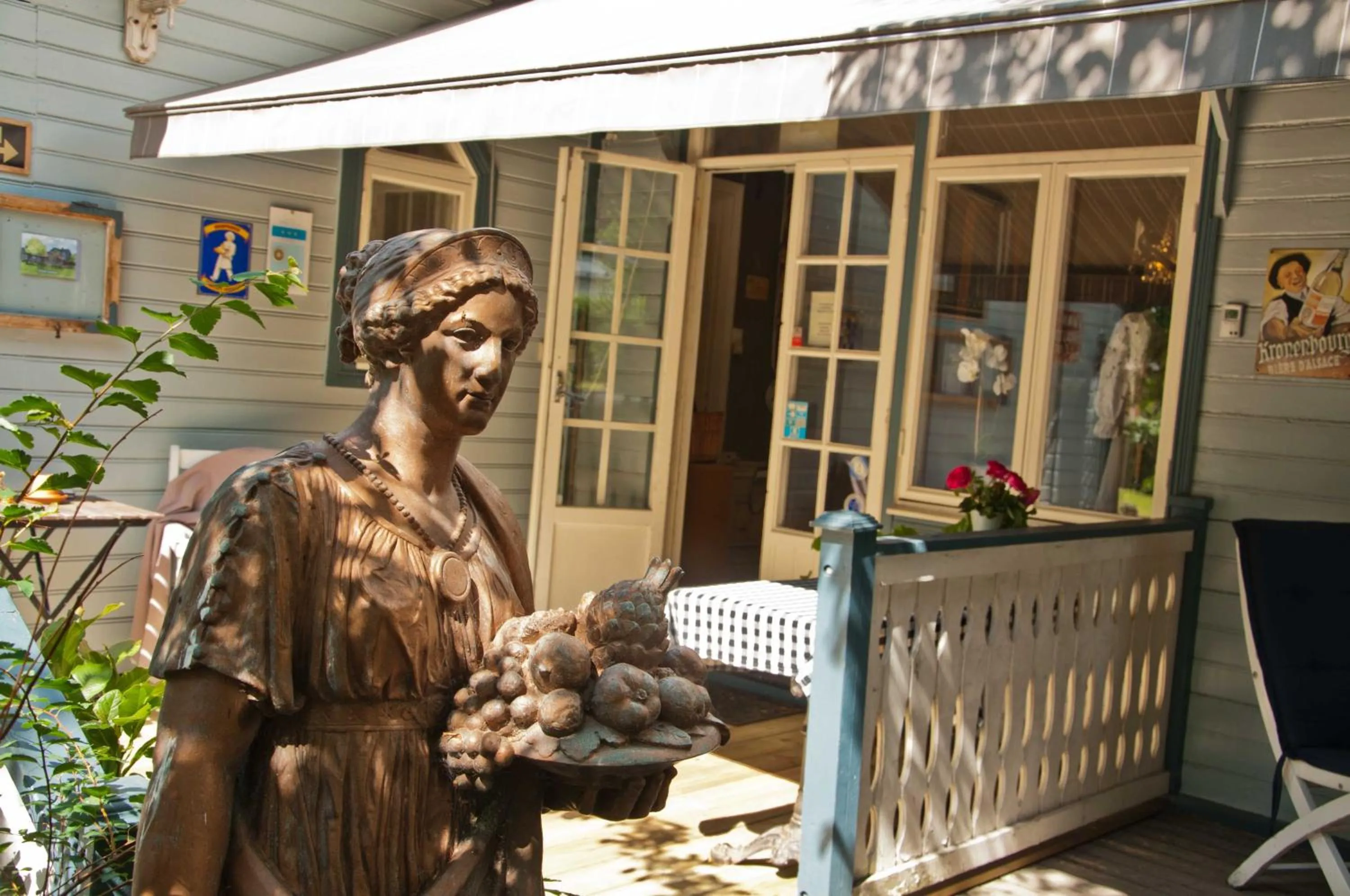 Garden in Hotel Pensionat Granparken