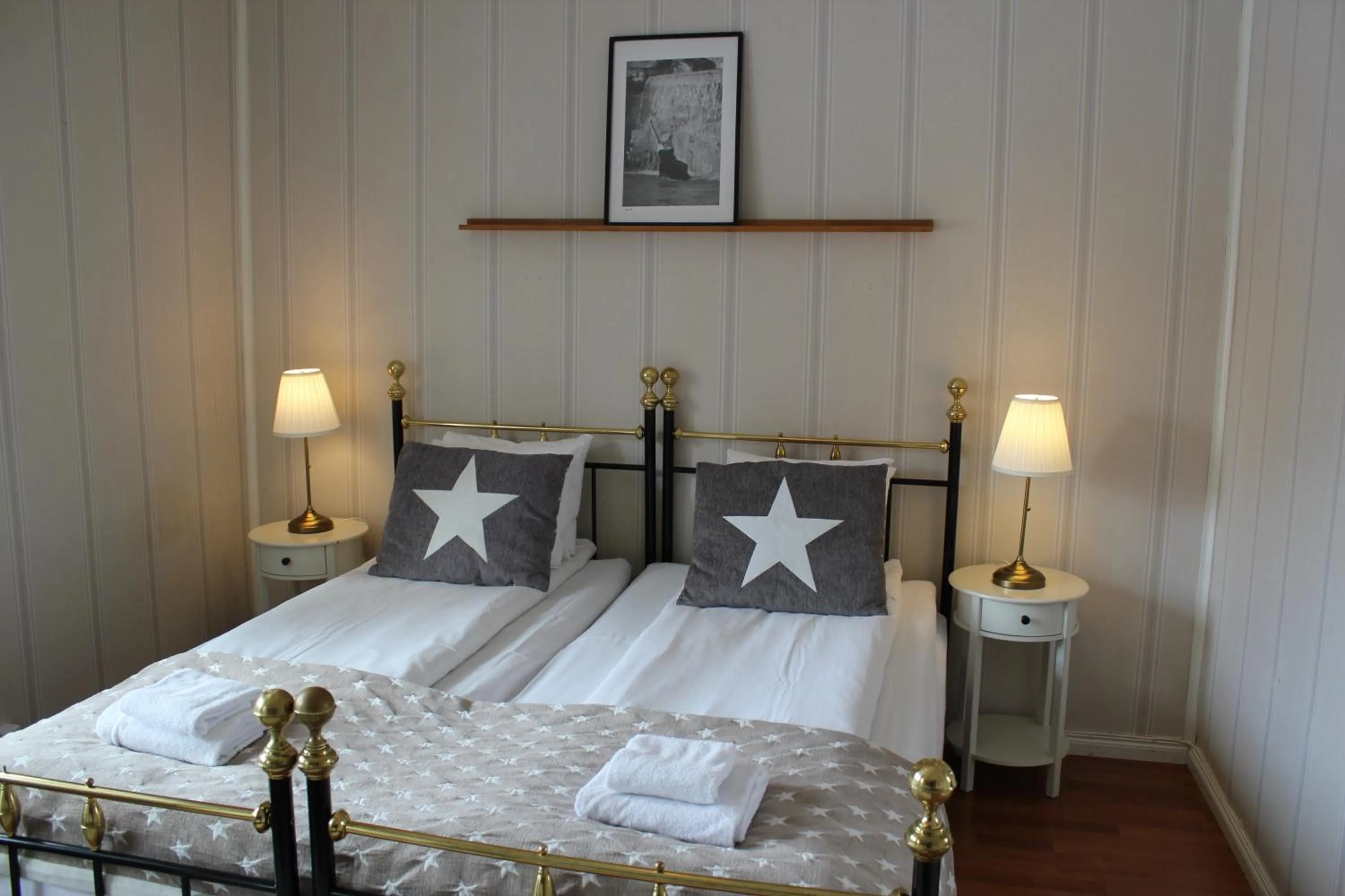 Bed in Hotel Pensionat Granparken