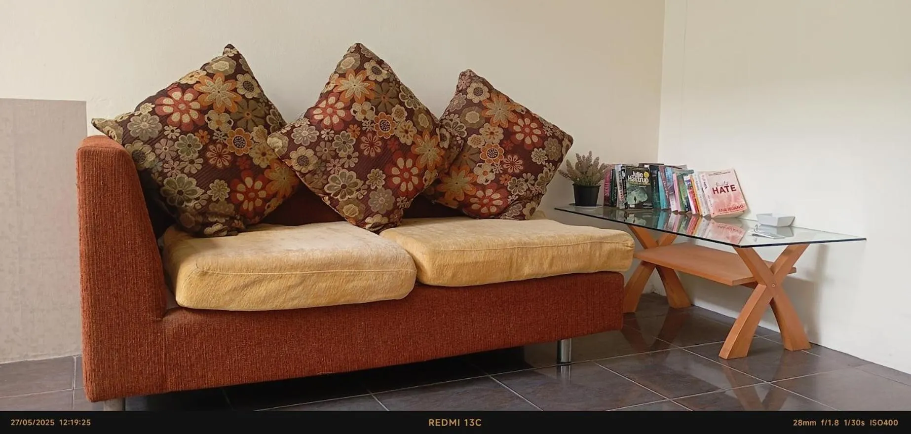 Seating area in Sea Star House