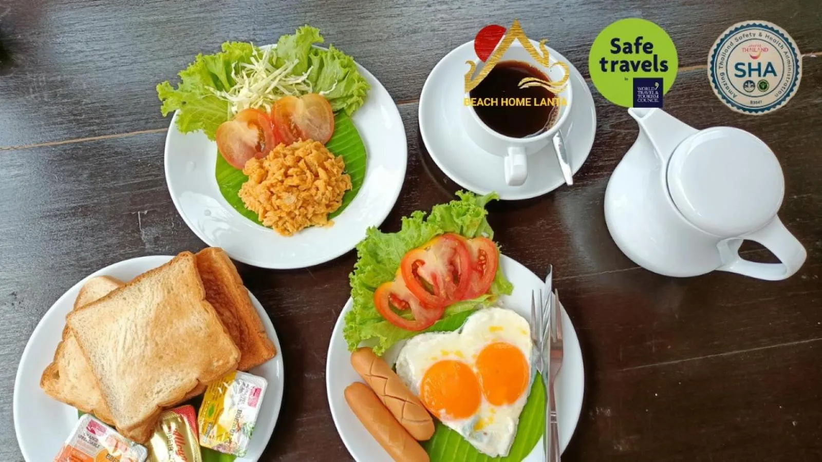 Breakfast in Beach Home Lanta