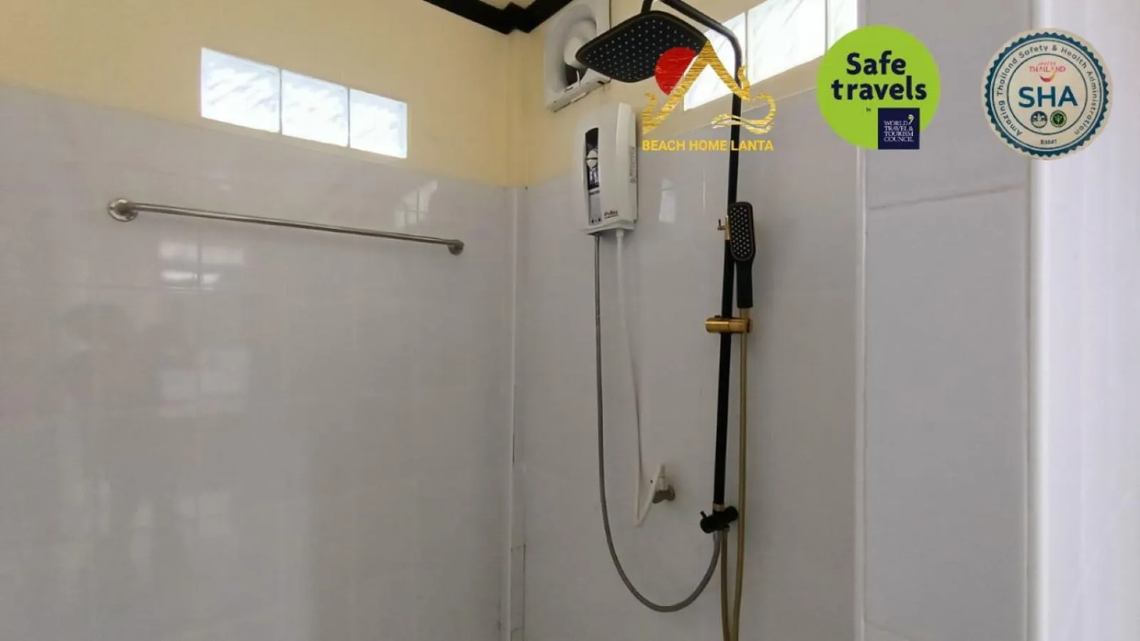 Shower in Beach Home Lanta