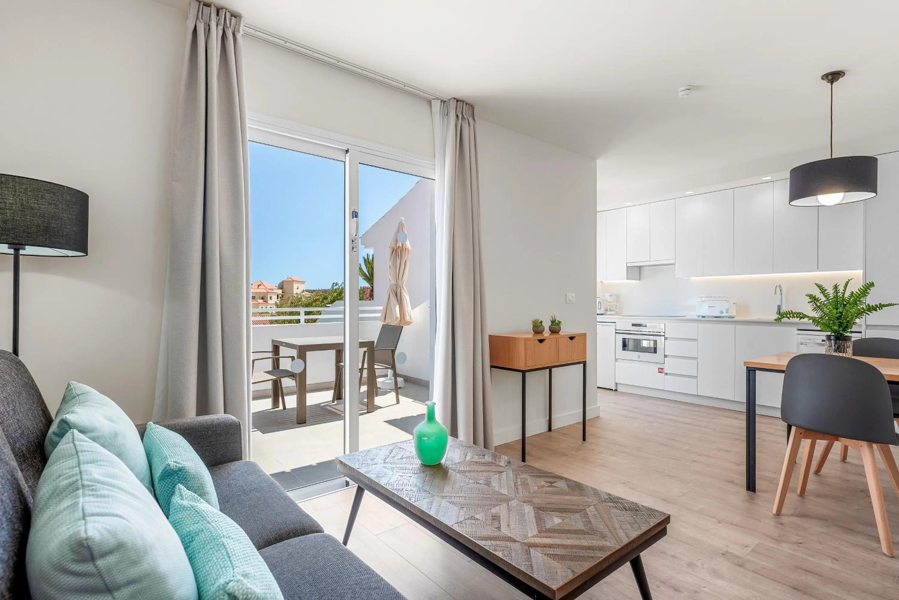 Seating area in Wyndham Residences Golf del Sur