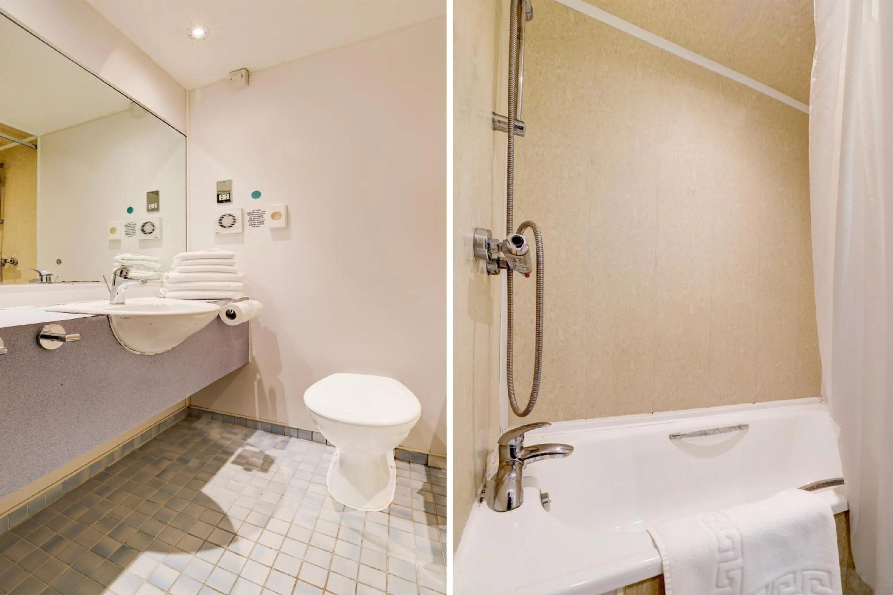 Bathroom in OYO The Chiltern Hotel