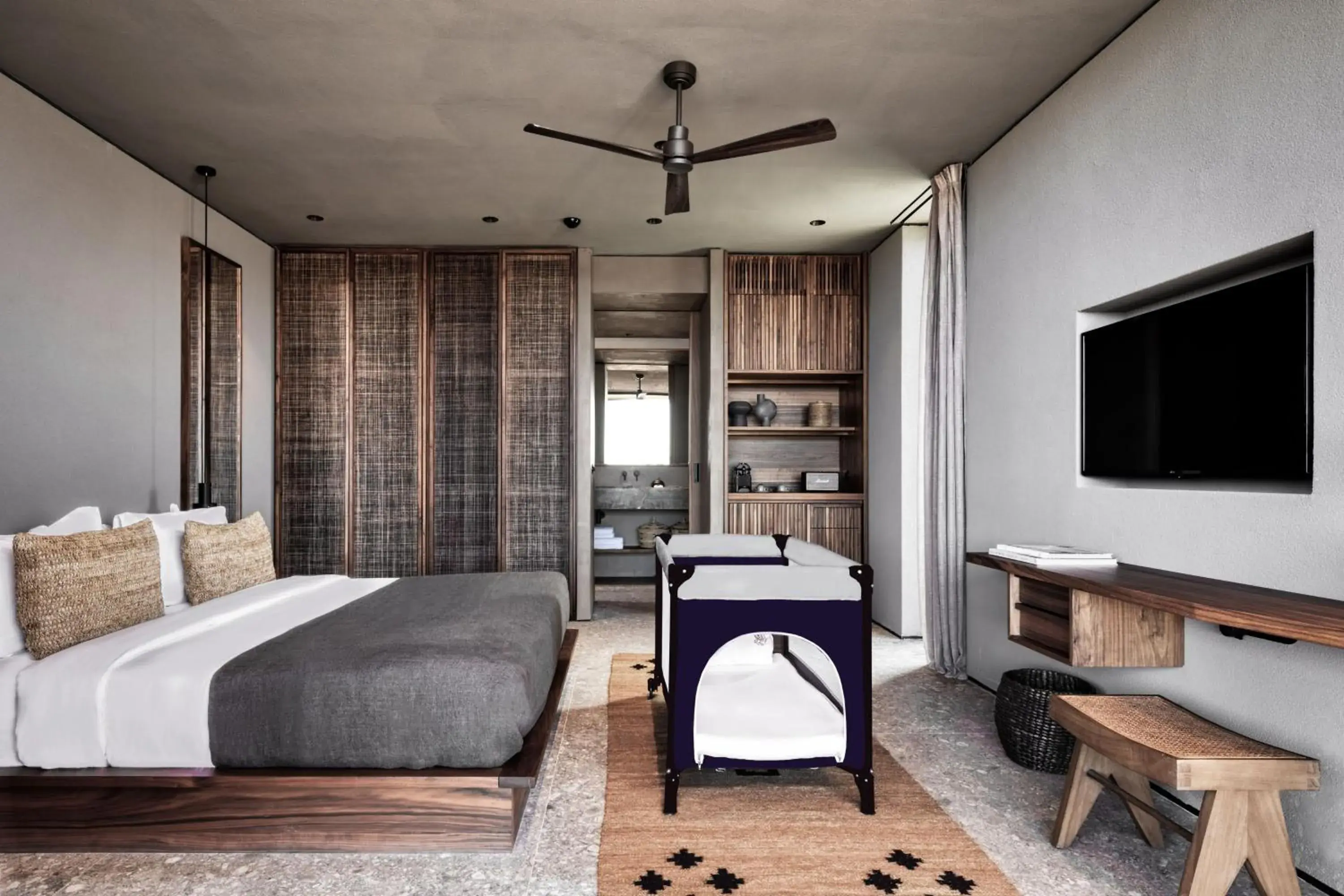 Tropical Family Bungalow, Guest room, King, Garden view in Domes Zeen Chania, a Luxury Collection Resort, Crete Tropical Family Bungalow, Guest room, King, Garden view in Domes Zeen Chania, a Luxury Collection Resort, Crete