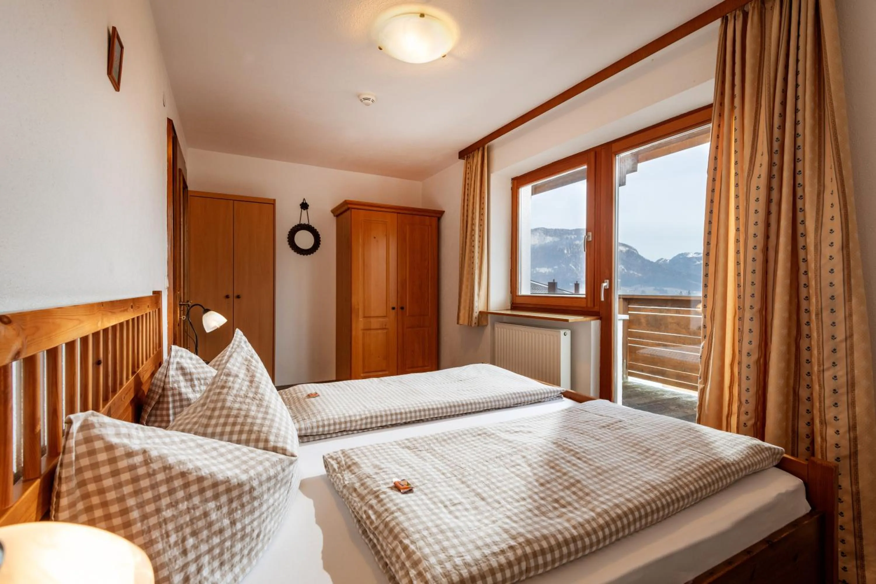 Bedroom, Bed in Pension Noella