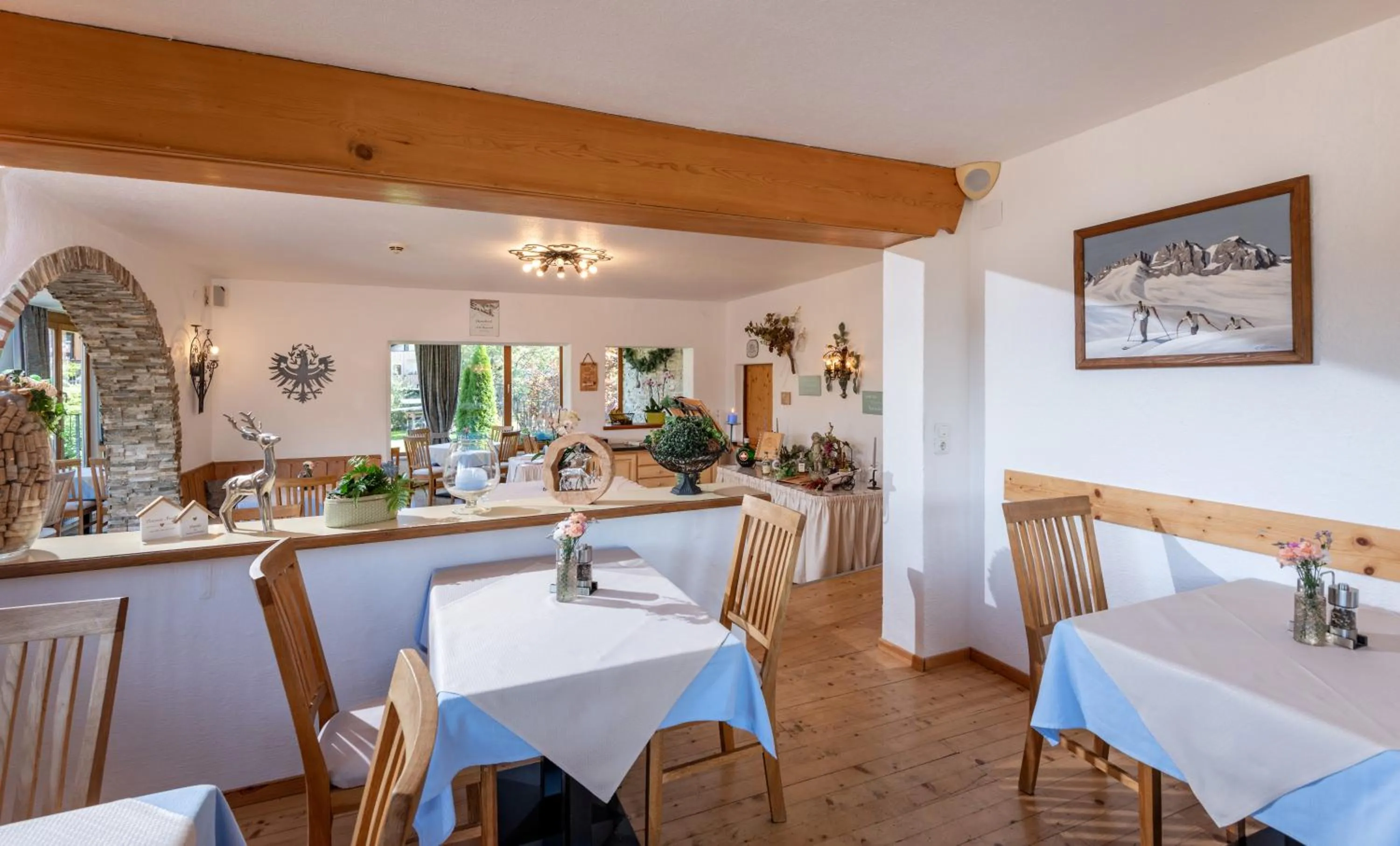 Restaurant/places to eat in Pension Noella