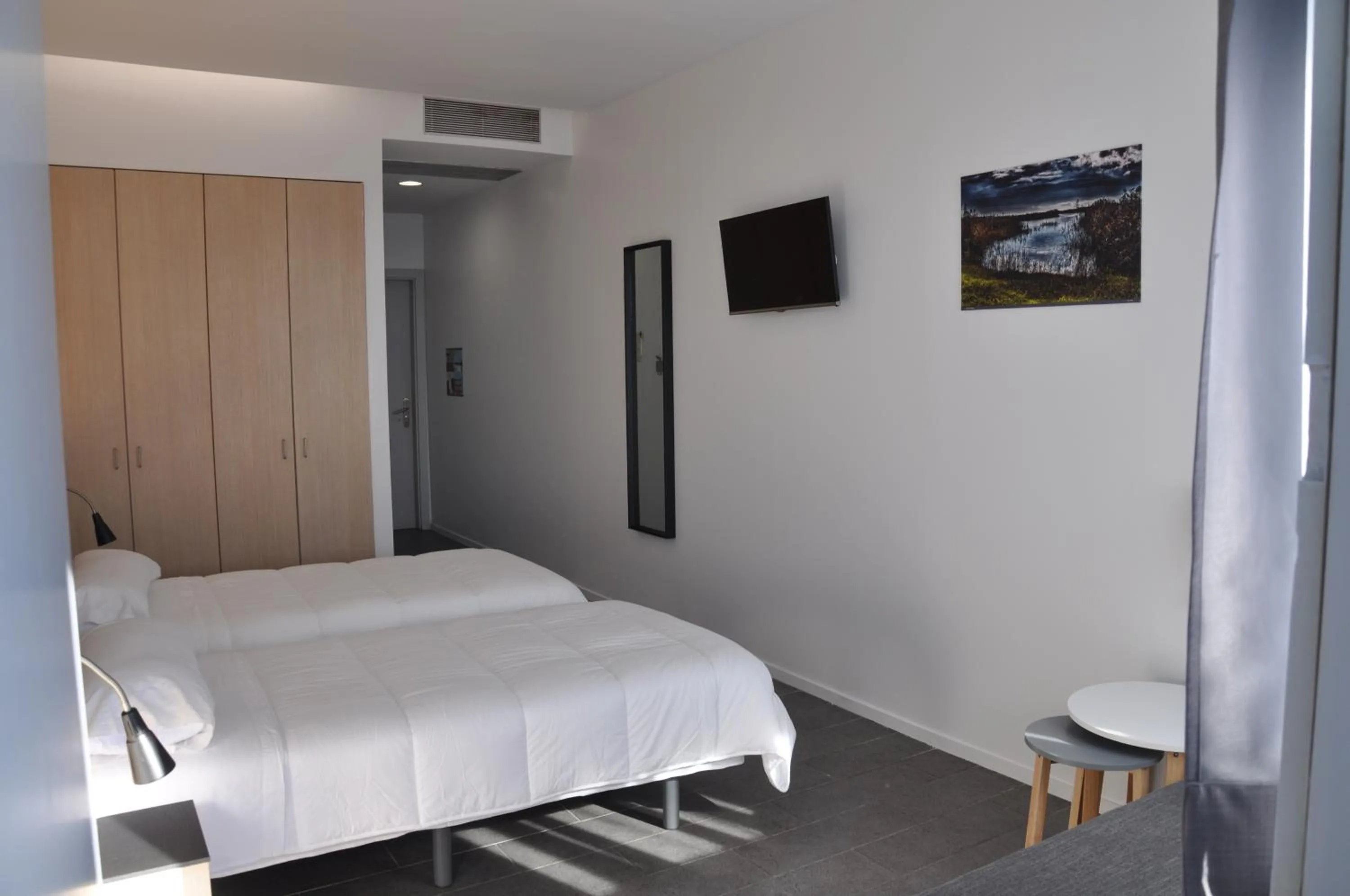 Decorative detail, Bed in Centre Esplai Albergue