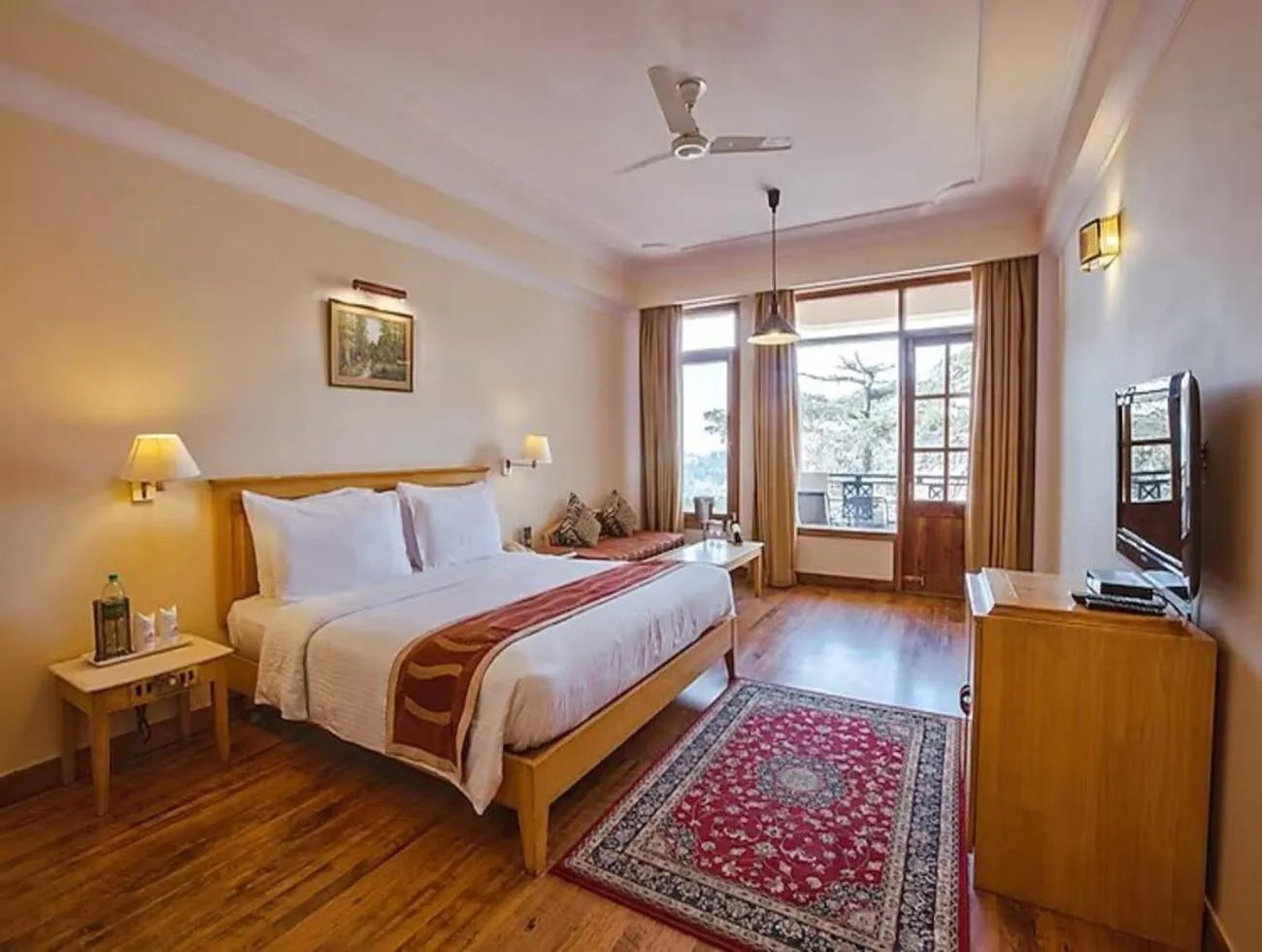 Photo of the whole room, Bed in Hotel Willow Banks Shimla