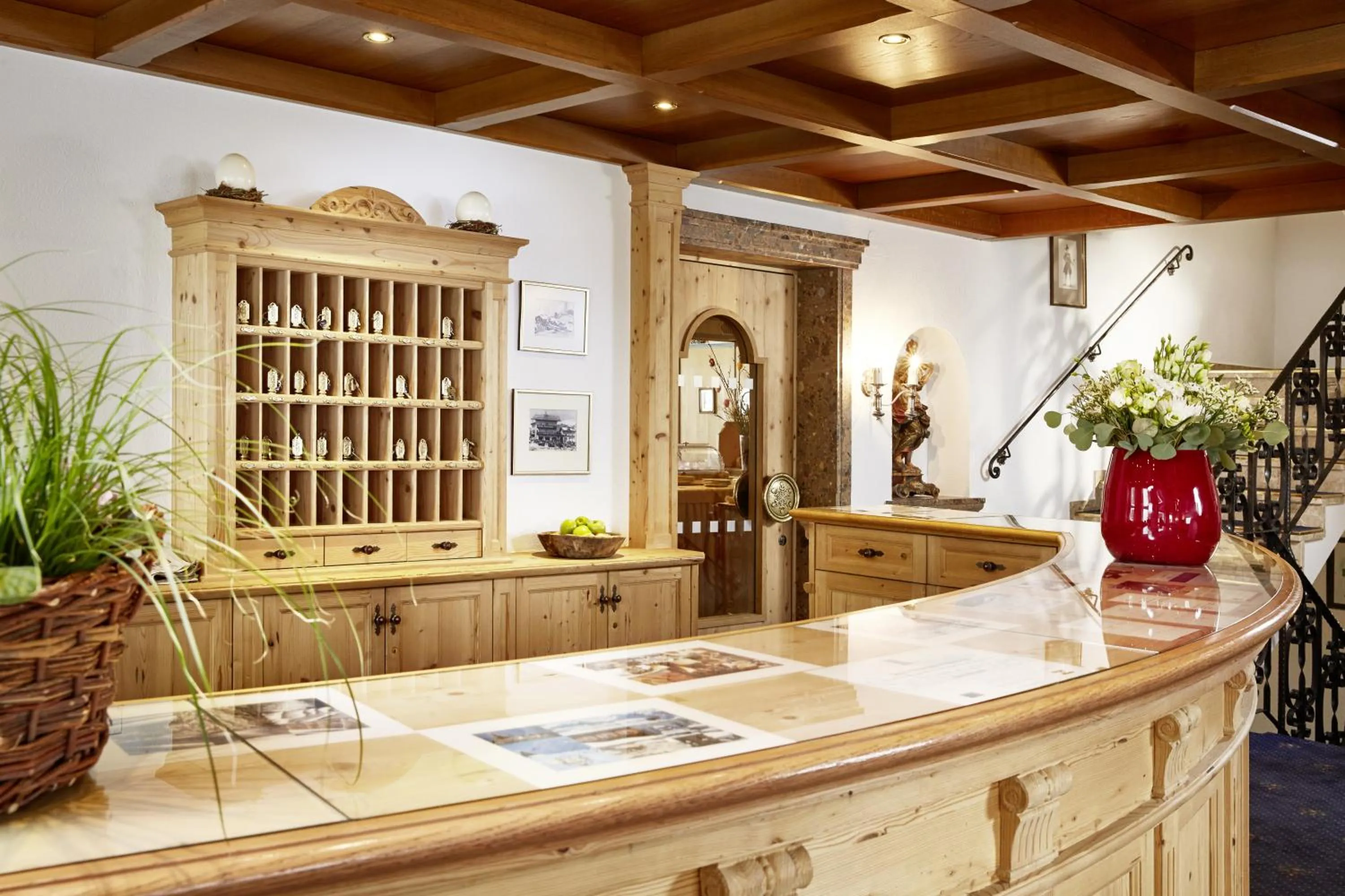 Lobby or reception in Hotel Hirlanda