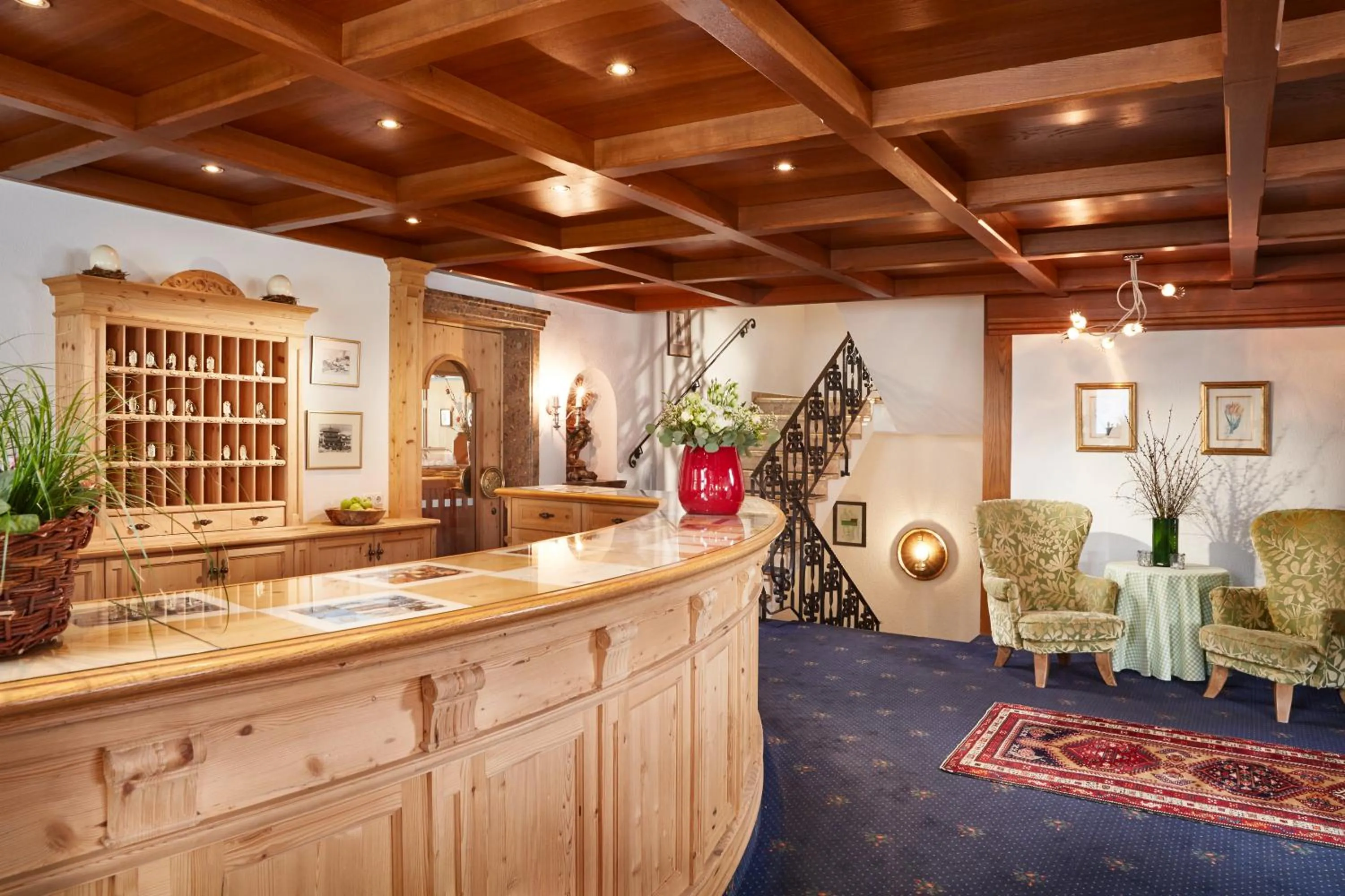 Lobby or reception in Hotel Hirlanda