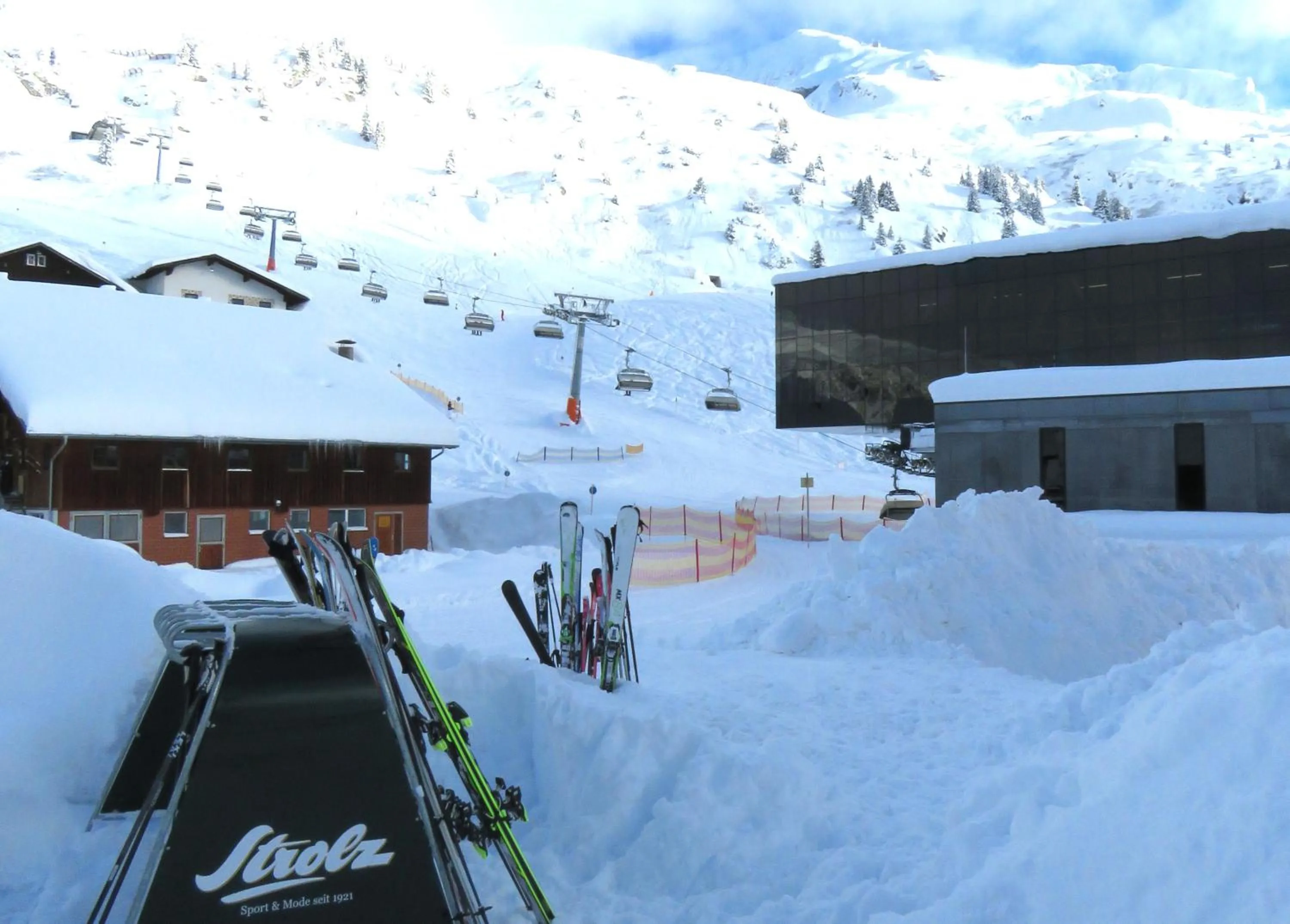 Mountain view in Hotel Hirlanda