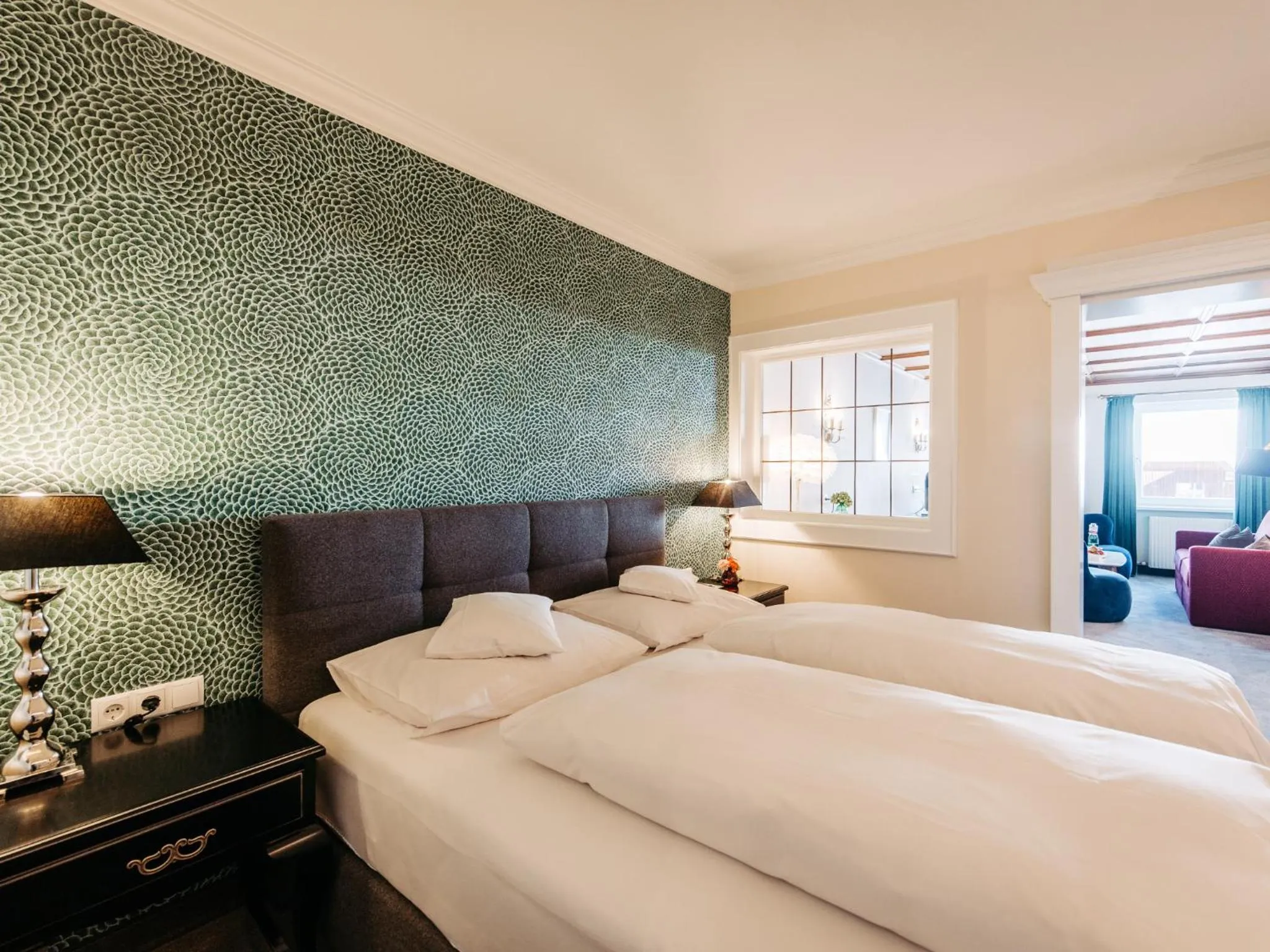 Bed in Hotel Hirlanda