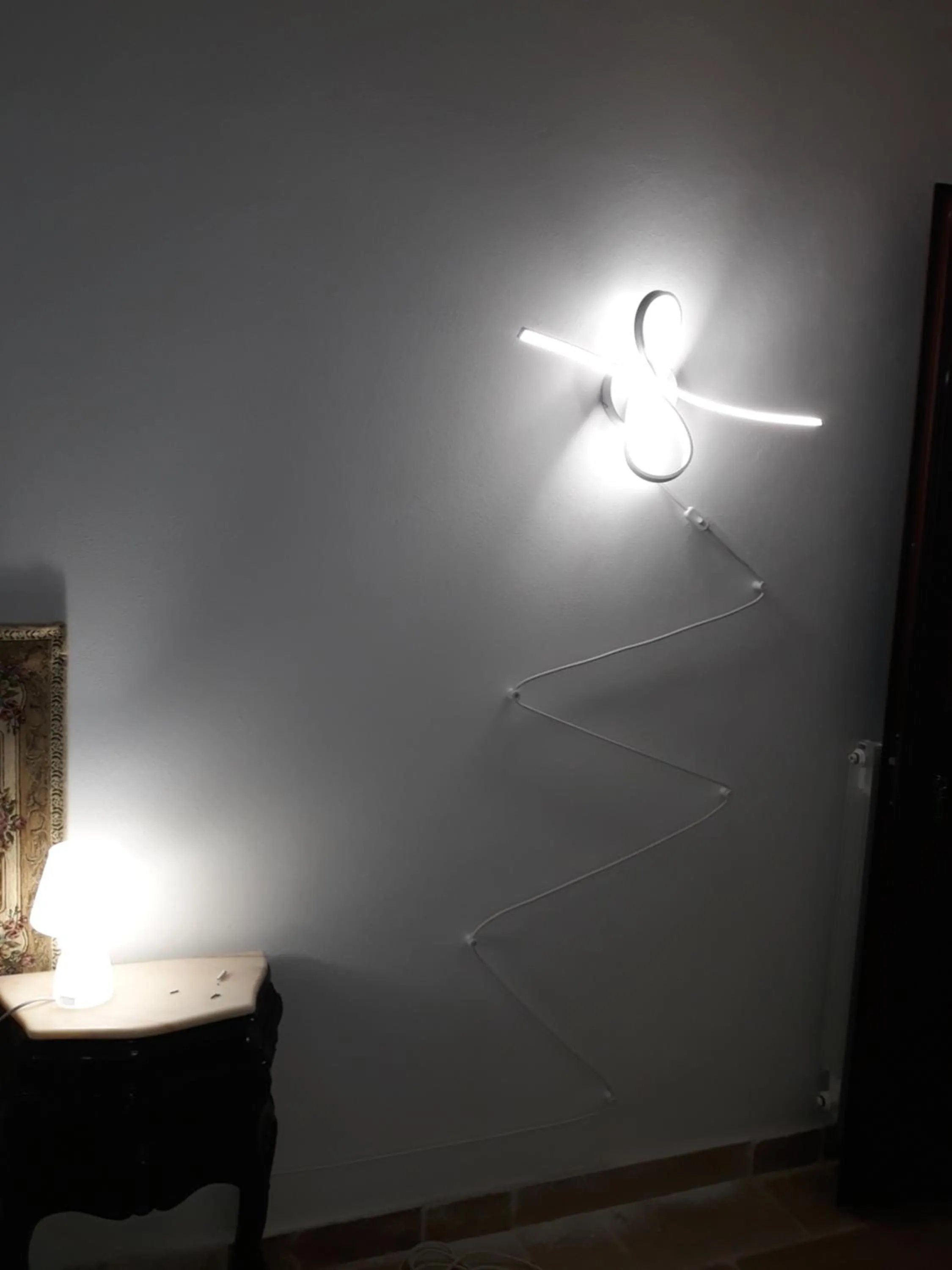 Decorative detail in Fontana Vecchia B&B