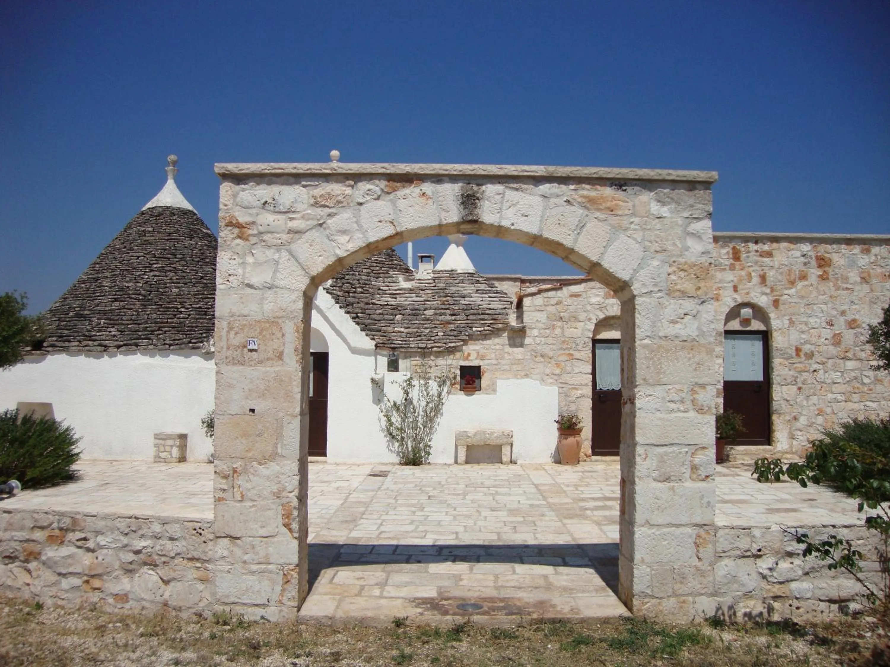 Facade/entrance in Fontana Vecchia B&B
