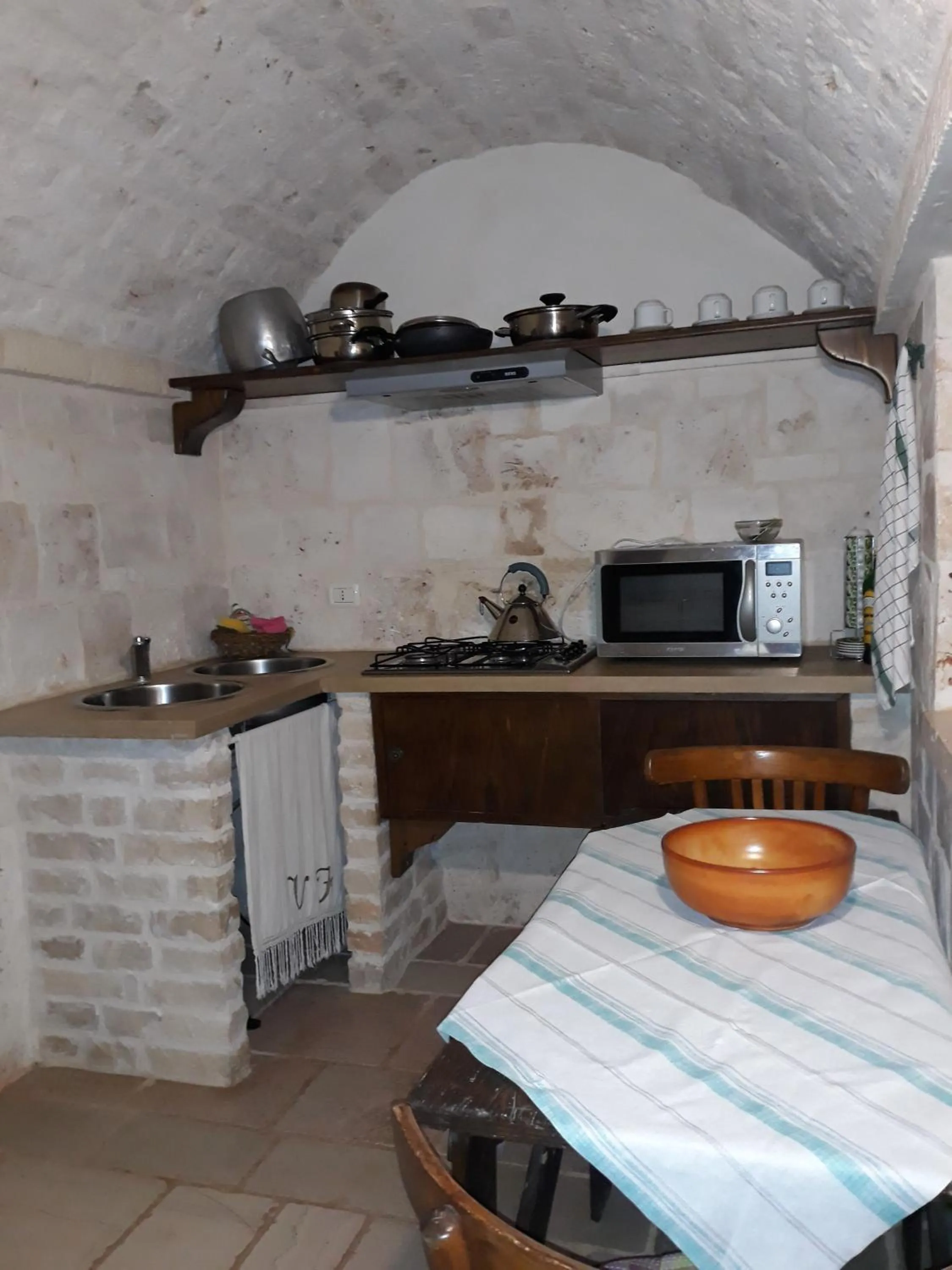 kitchen in Fontana Vecchia B&B