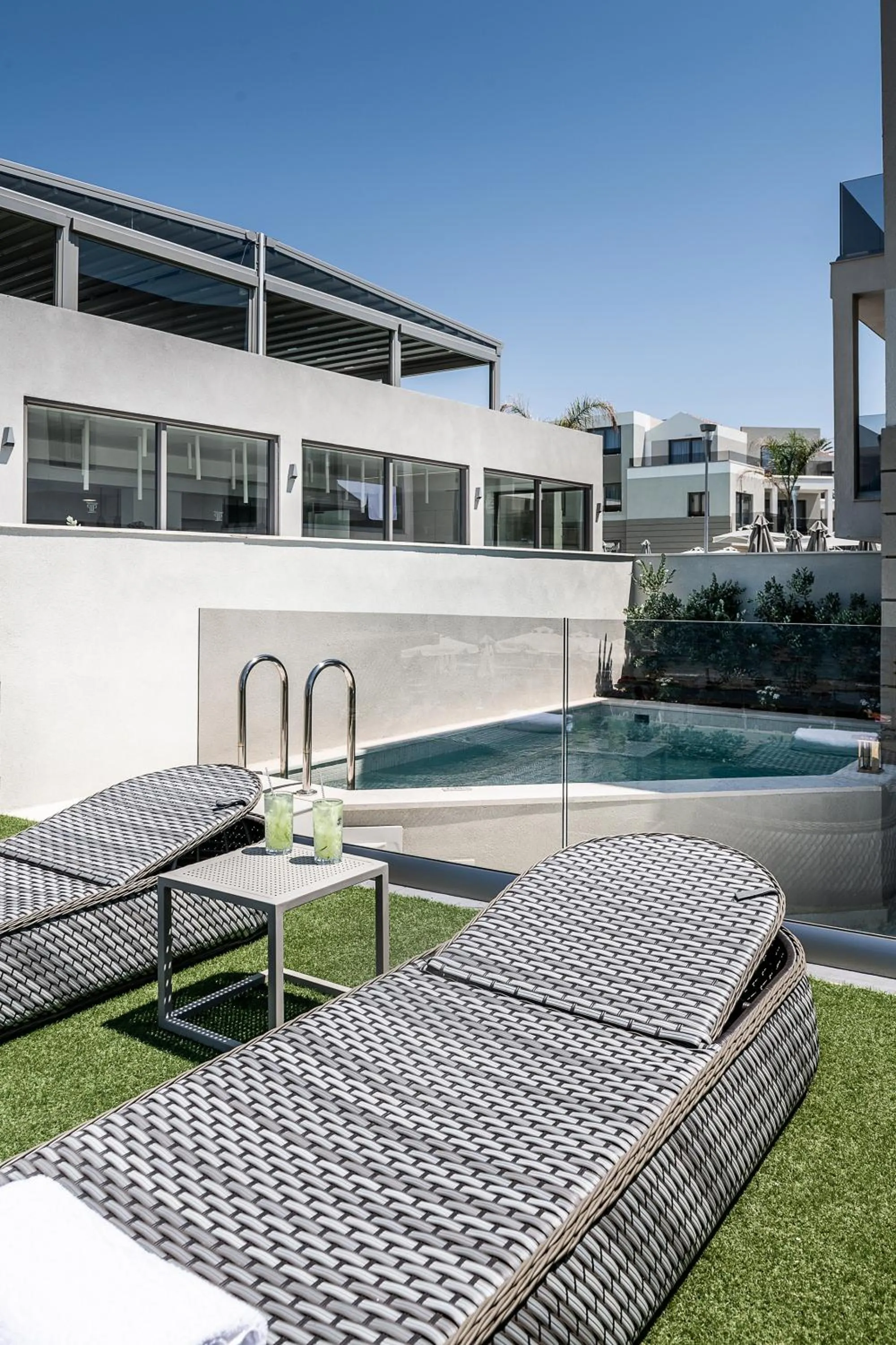 Balcony/Terrace in Porto Platanias Beach Luxury Selection - Adults Only