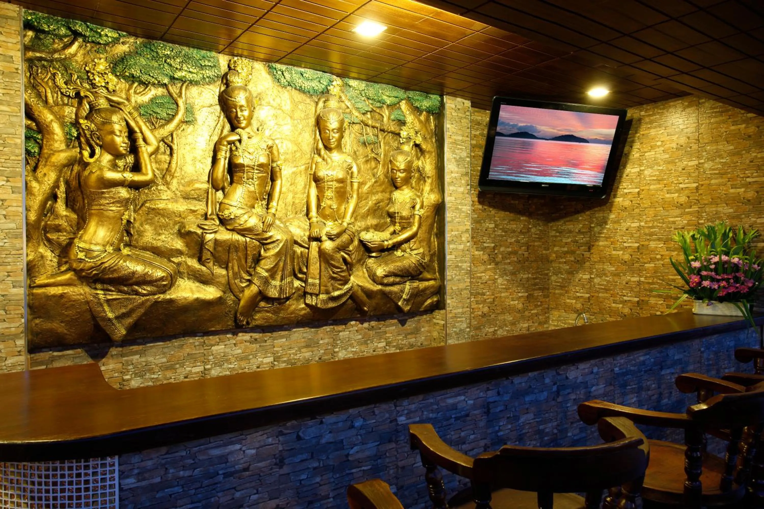 Lounge or bar in Orchid Resortel