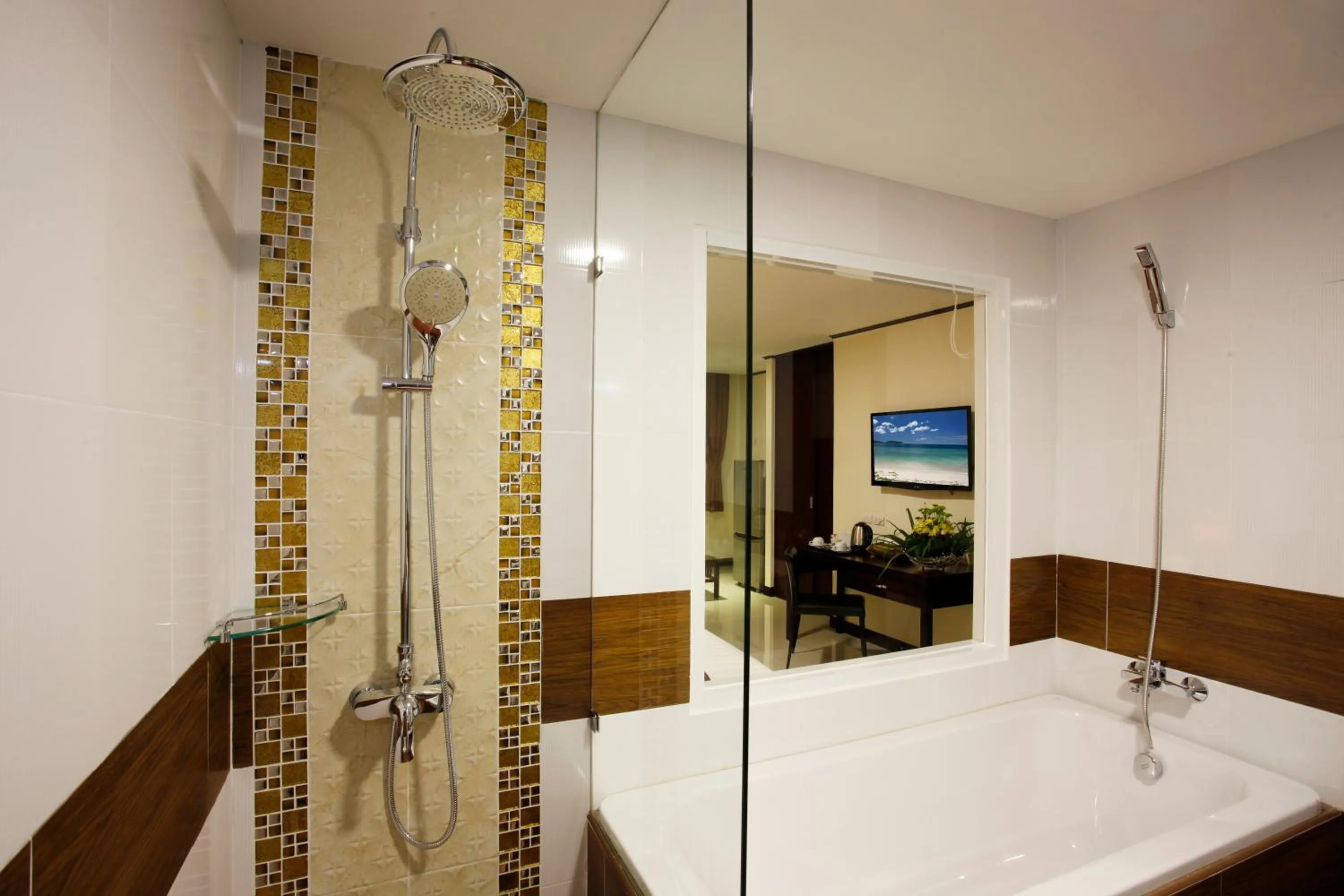 Bathroom in Orchid Resortel