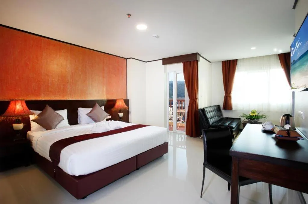 Bed in Orchid Resortel