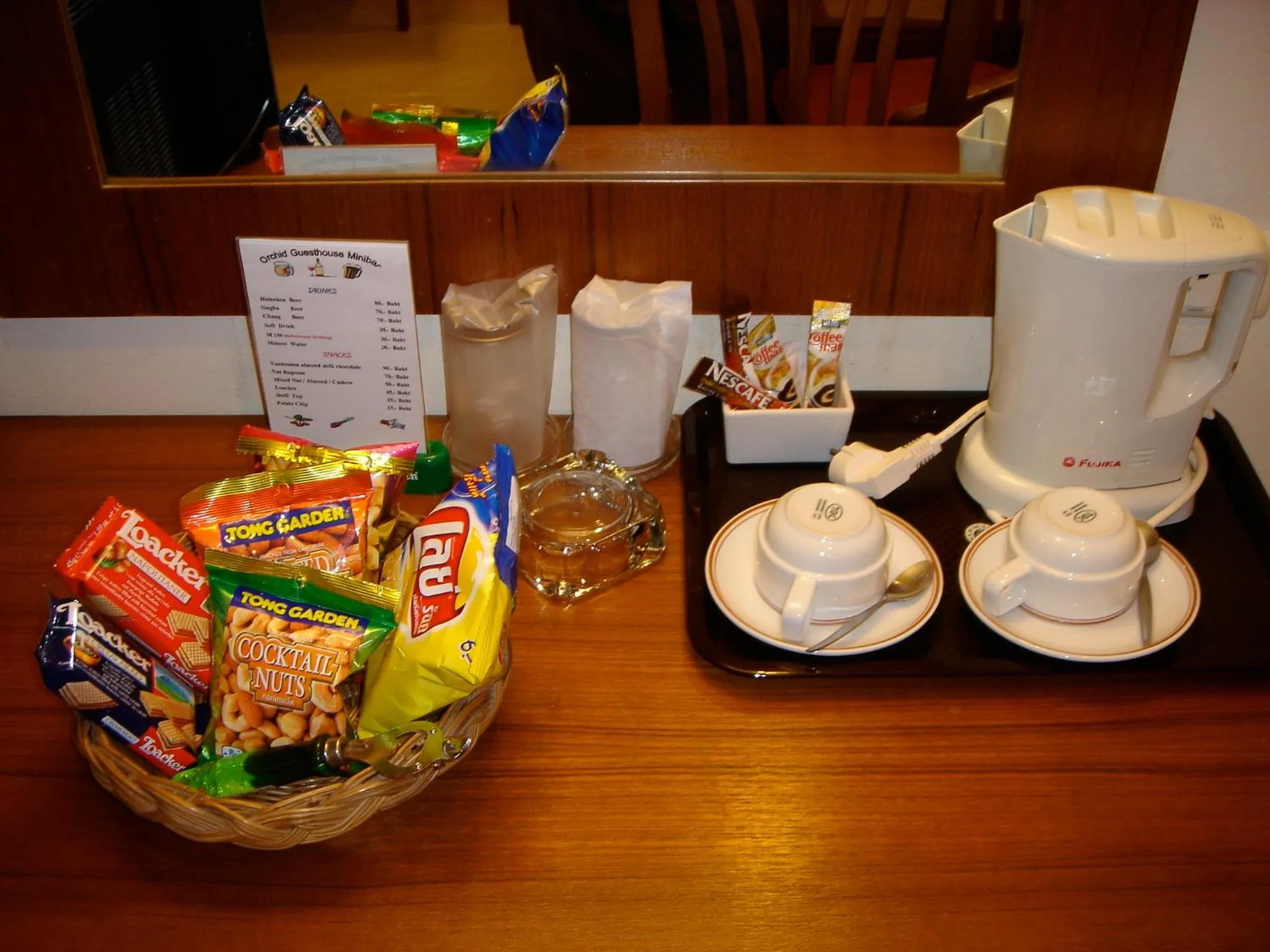 Coffee/tea facilities in Orchid Resortel