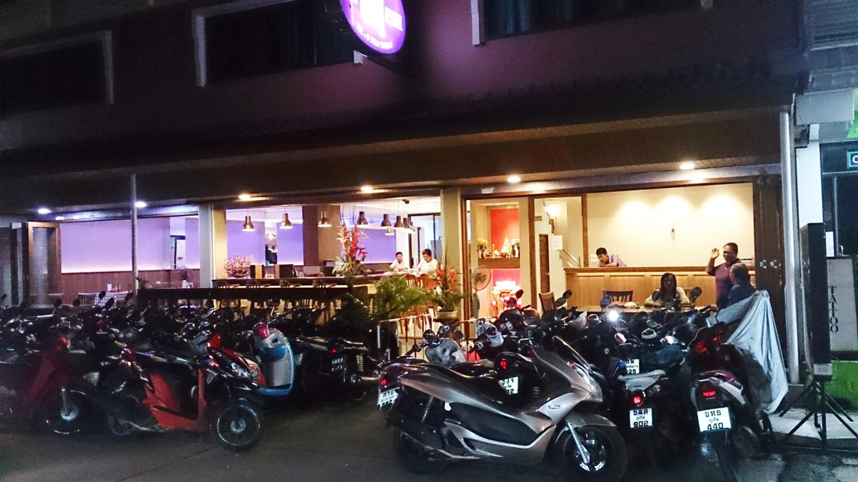 Street view in Orchid Resortel