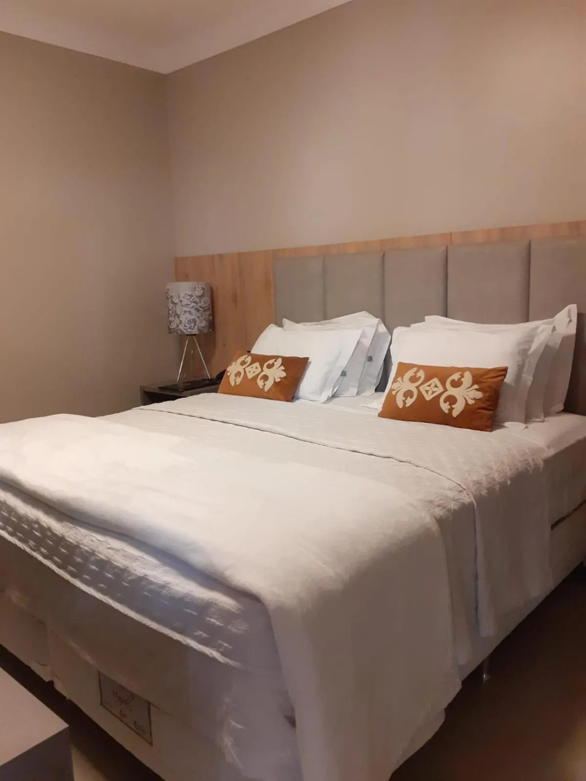 Bed in Hotel Pousada Santa Rita