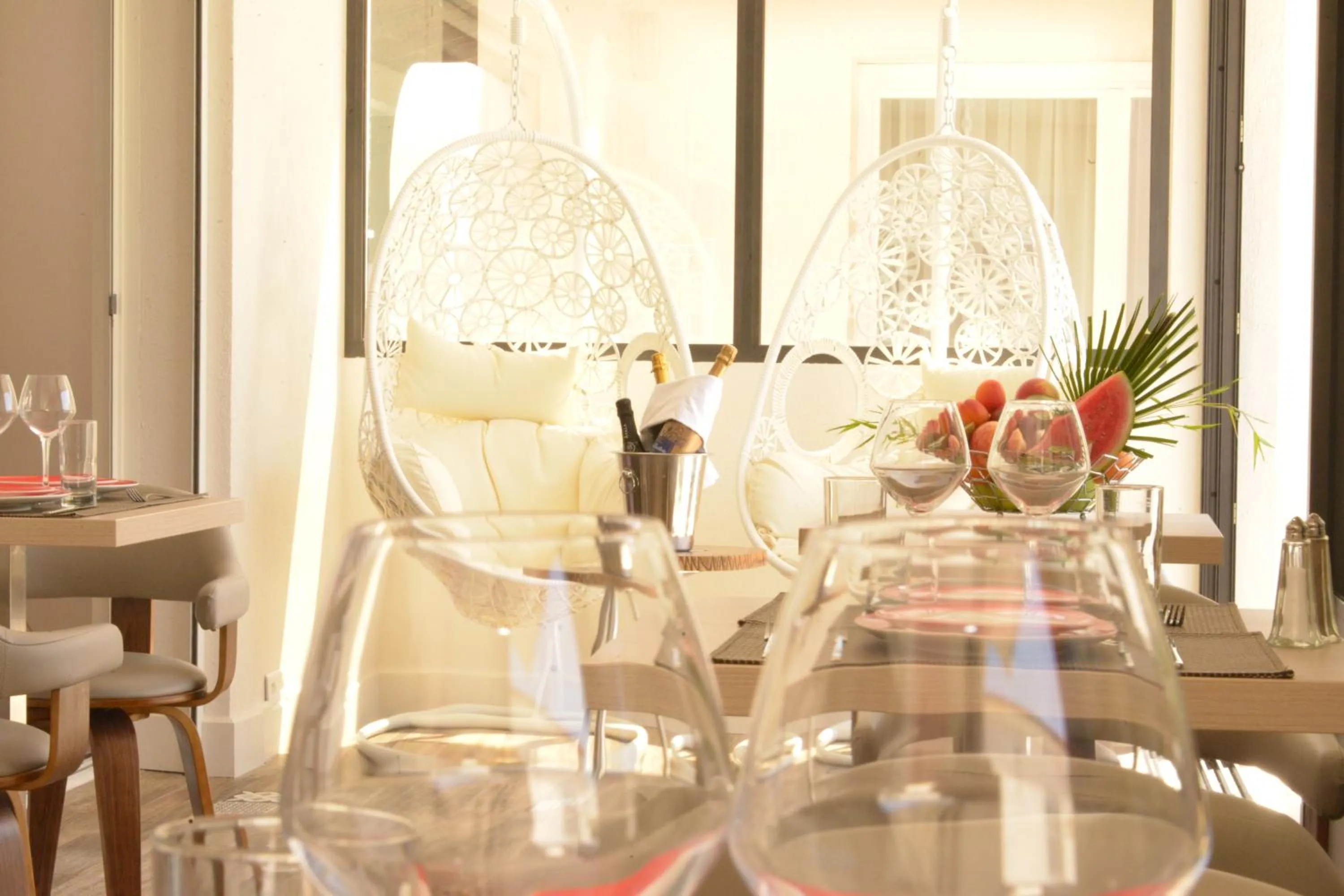 Lounge or bar in Hôtel Villa Sophia - ADULTS ONLY JULY AND AUGUST