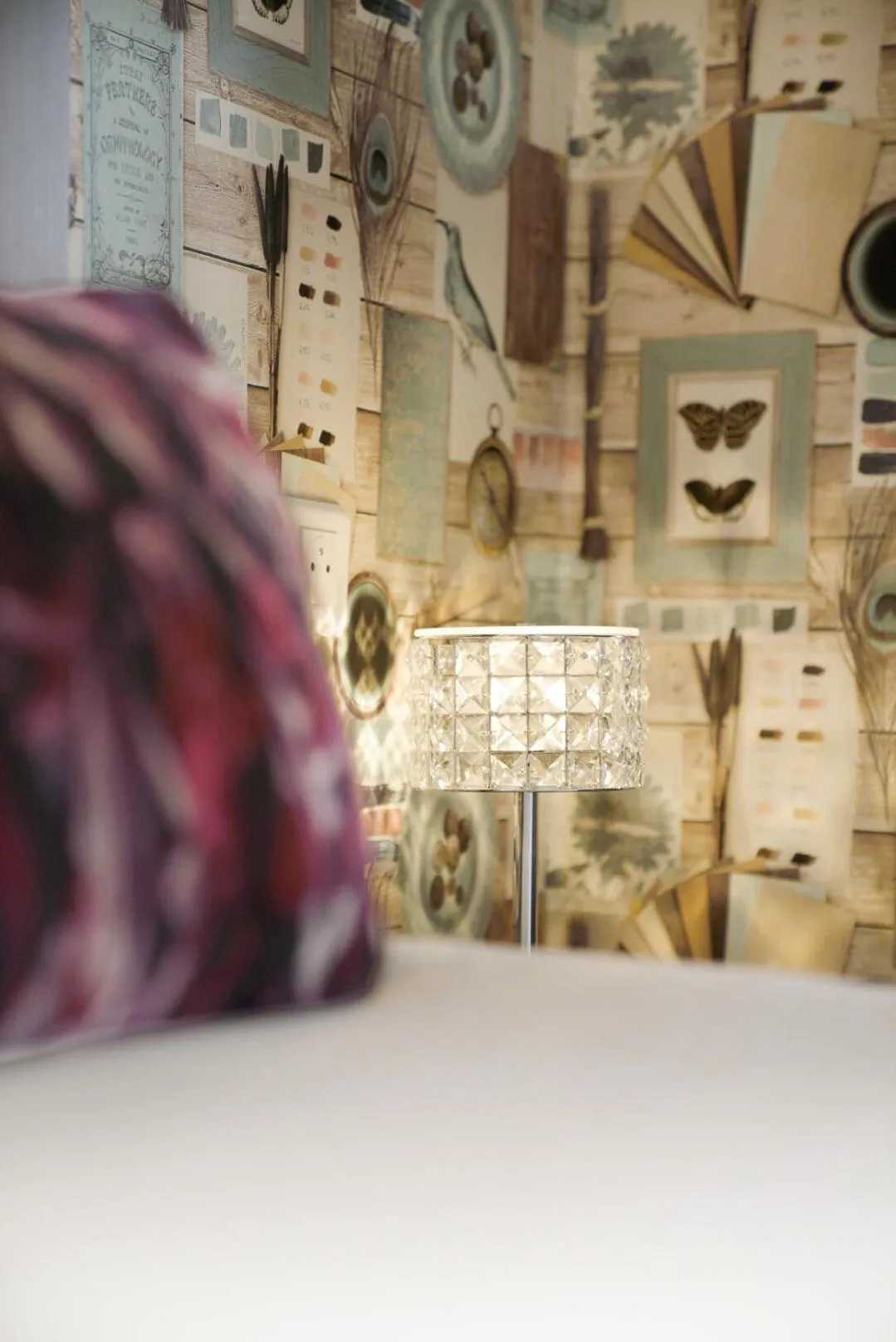 Bed in Hôtel Villa Sophia - ADULTS ONLY JULY AND AUGUST