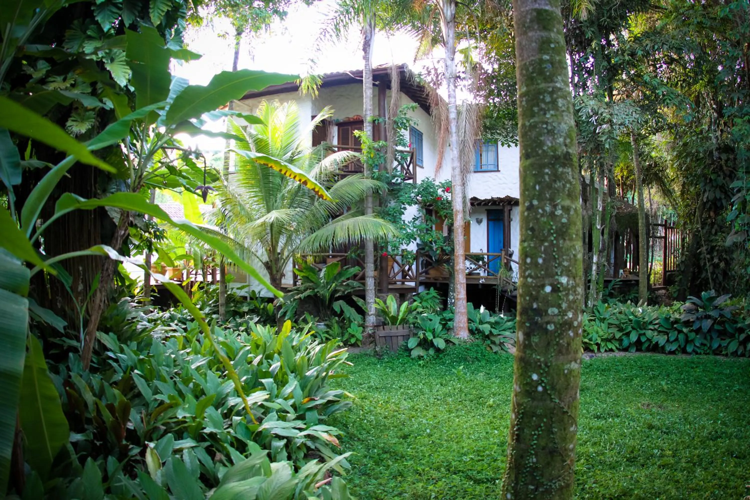 Garden in Pousada Burundanga