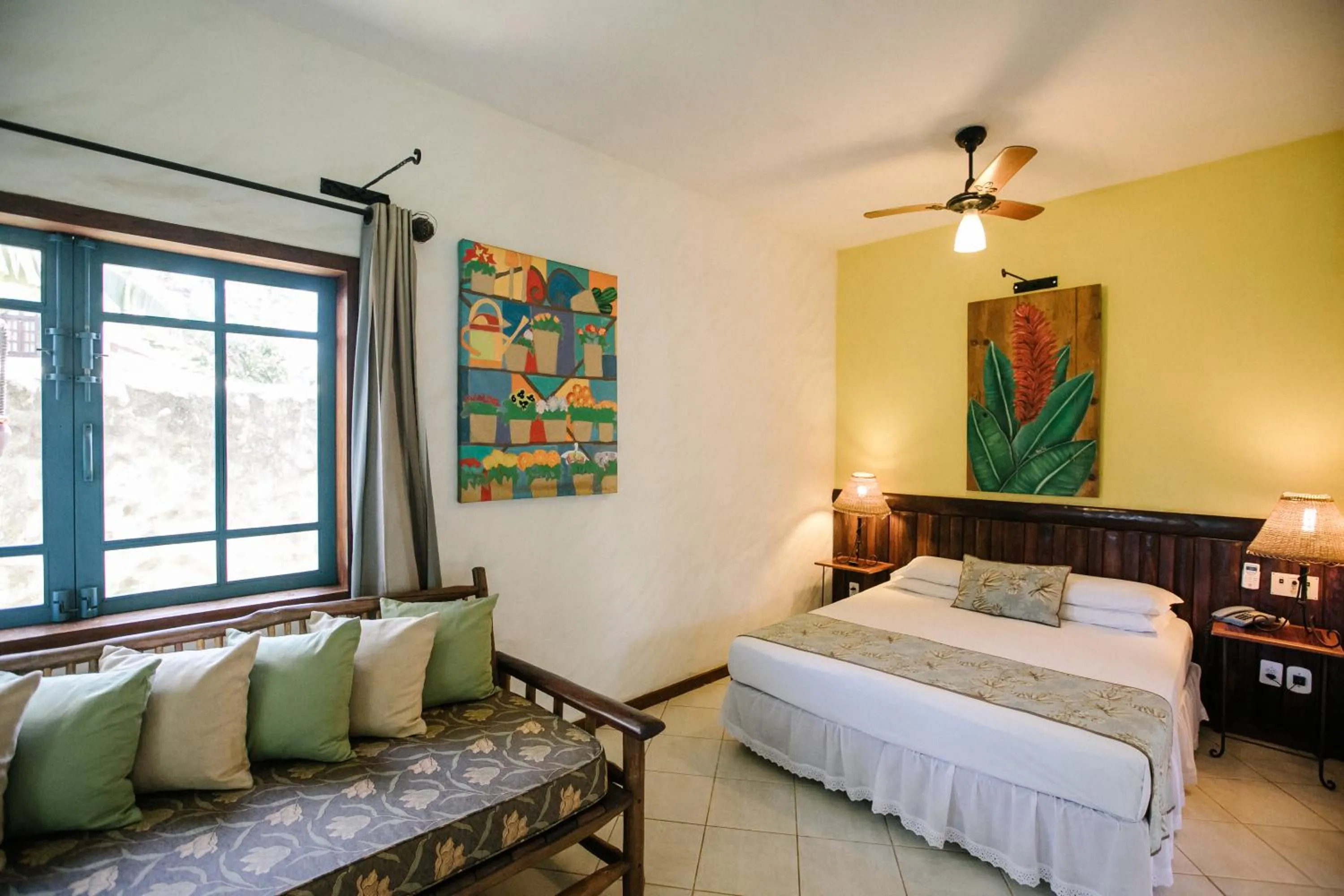 Photo of the whole room, Bed in Pousada Burundanga