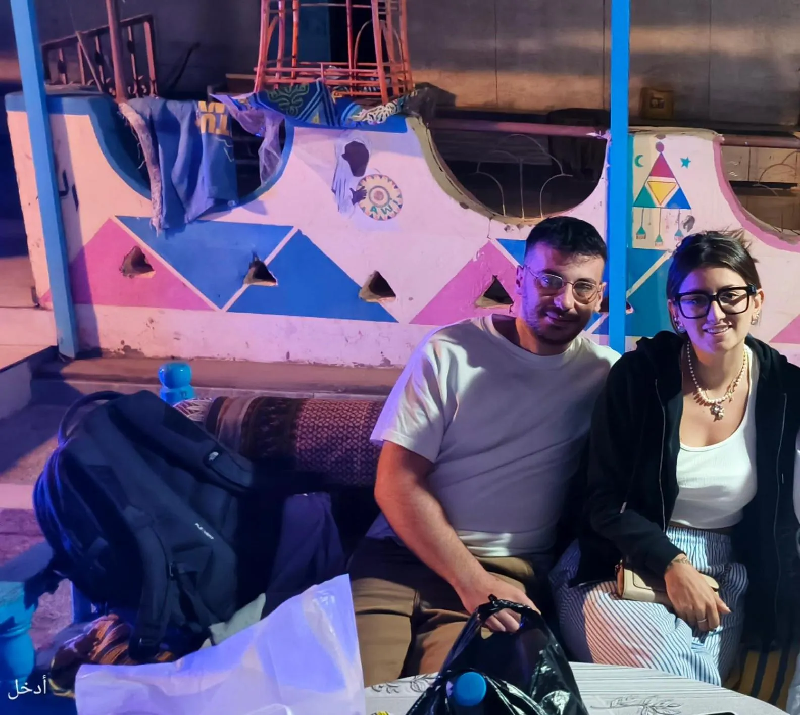 group of guests in Awi Guest House