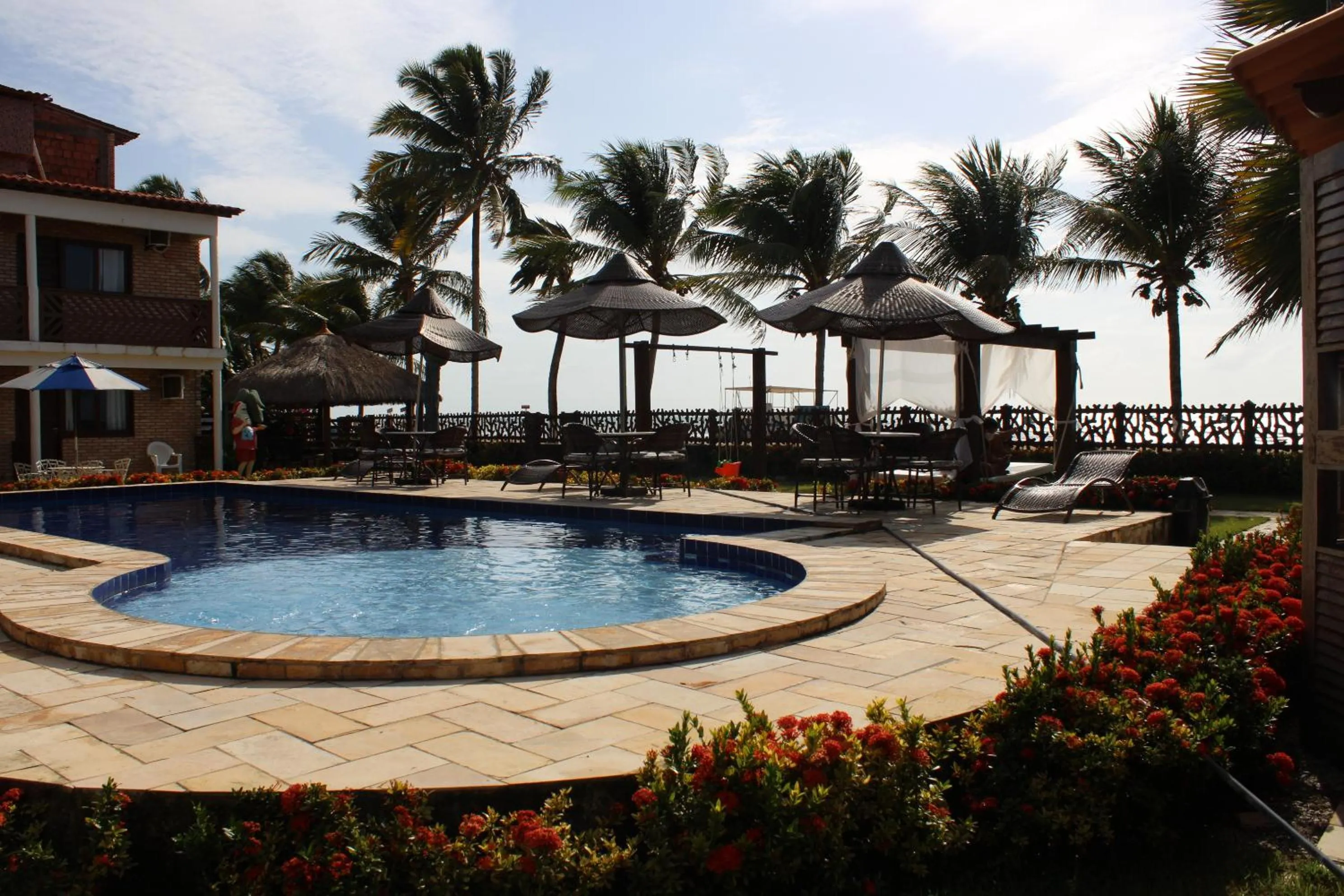 Swimming pool in Pousada Coqueiro Verde