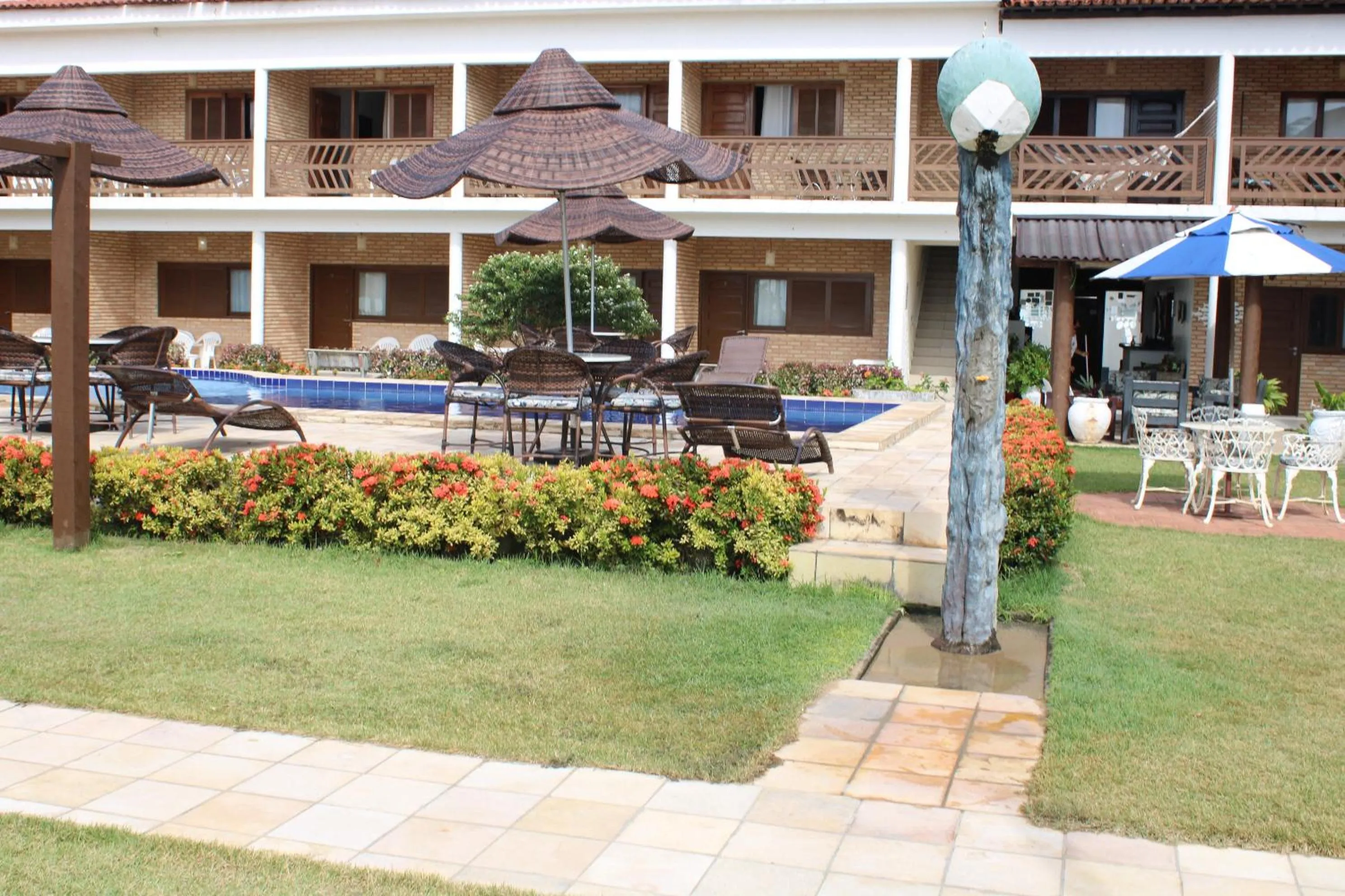 Garden in Pousada Coqueiro Verde