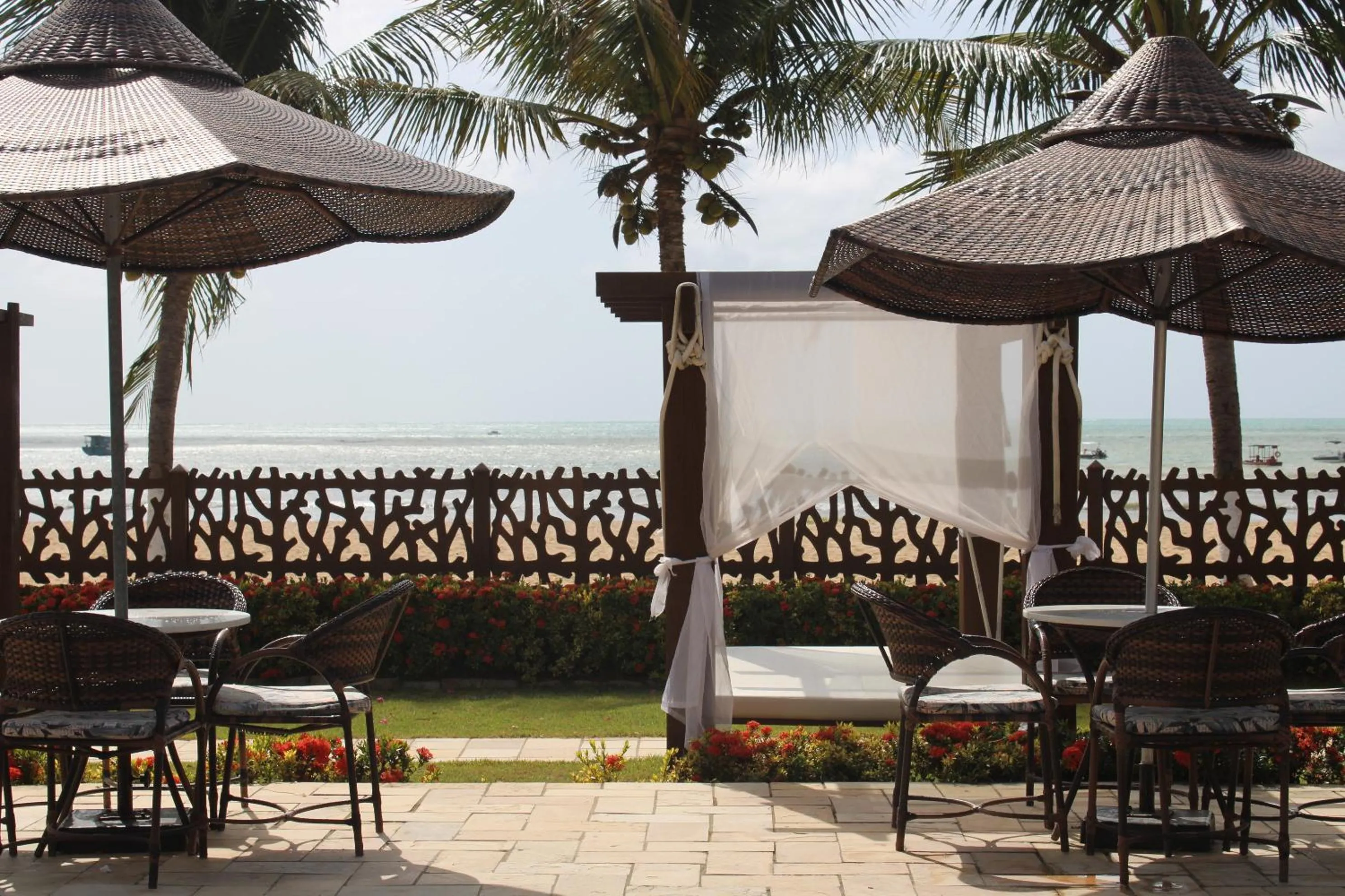 Patio in Pousada Coqueiro Verde